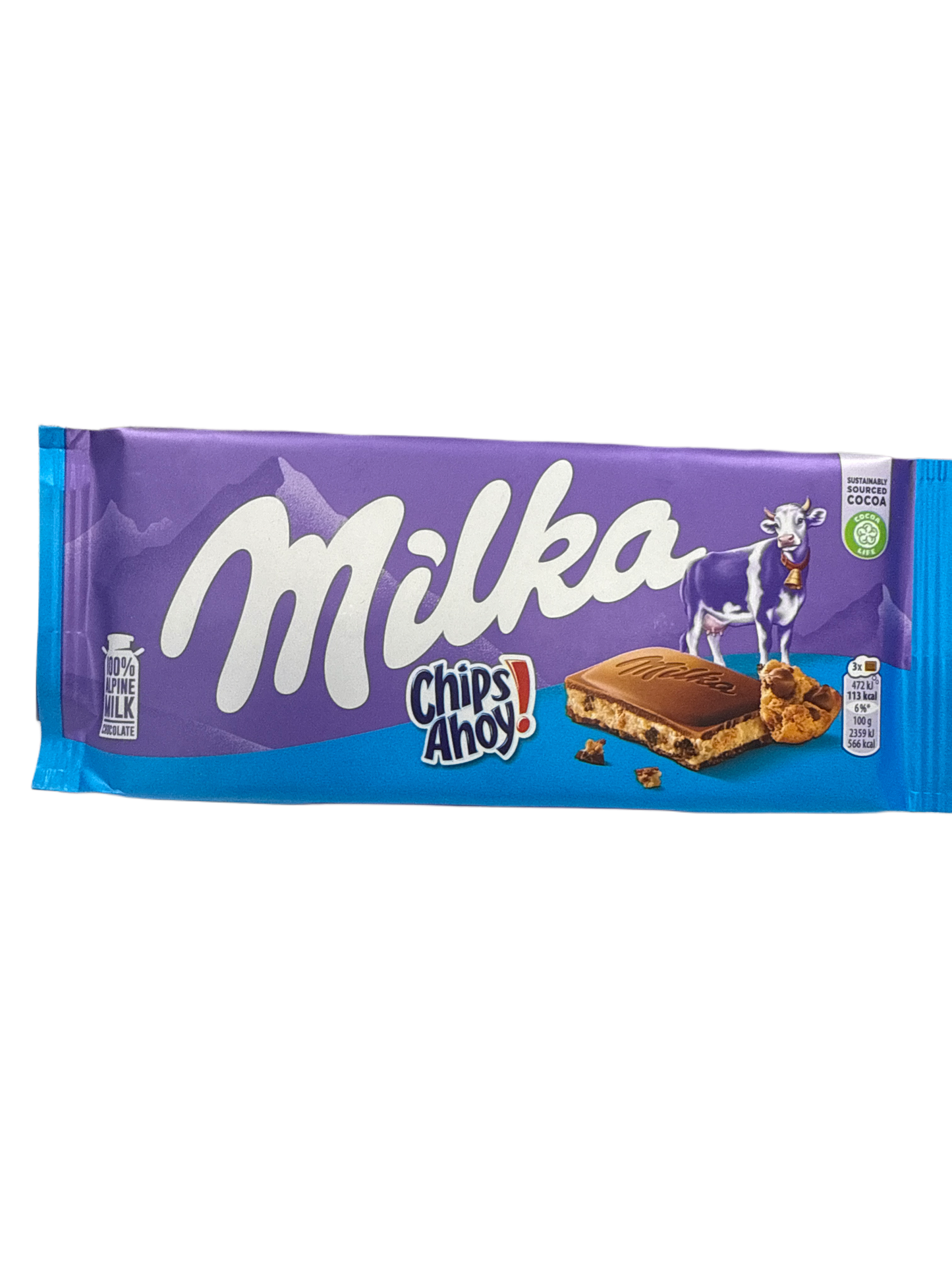 Milka Chips Ahoy Tamaño King Chocolate 100G - Edición Polonia