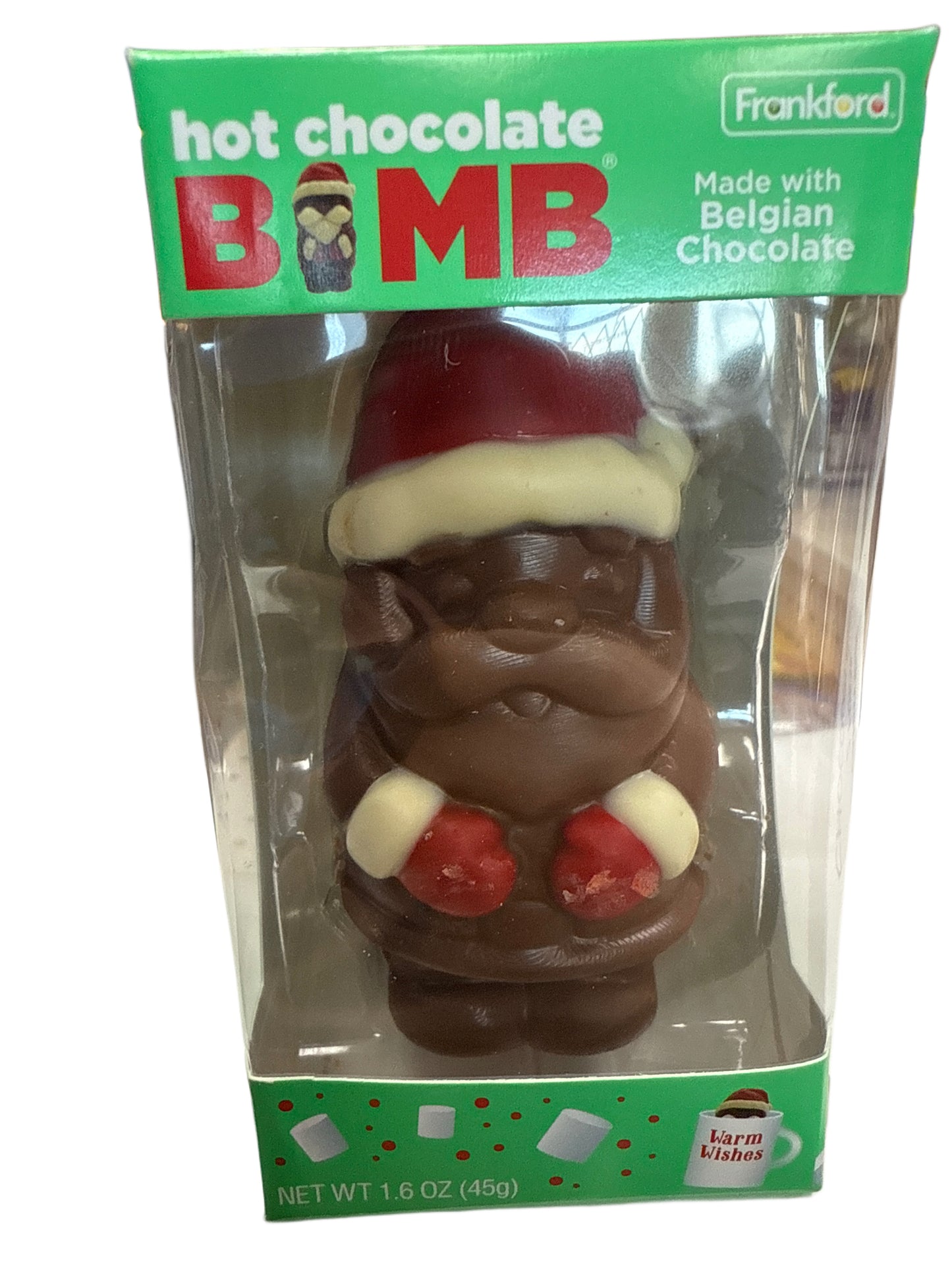 Frankford Weihnachtsmann Belgische Heiße Schokolade Bombe 45G - U.S. Ausgabe