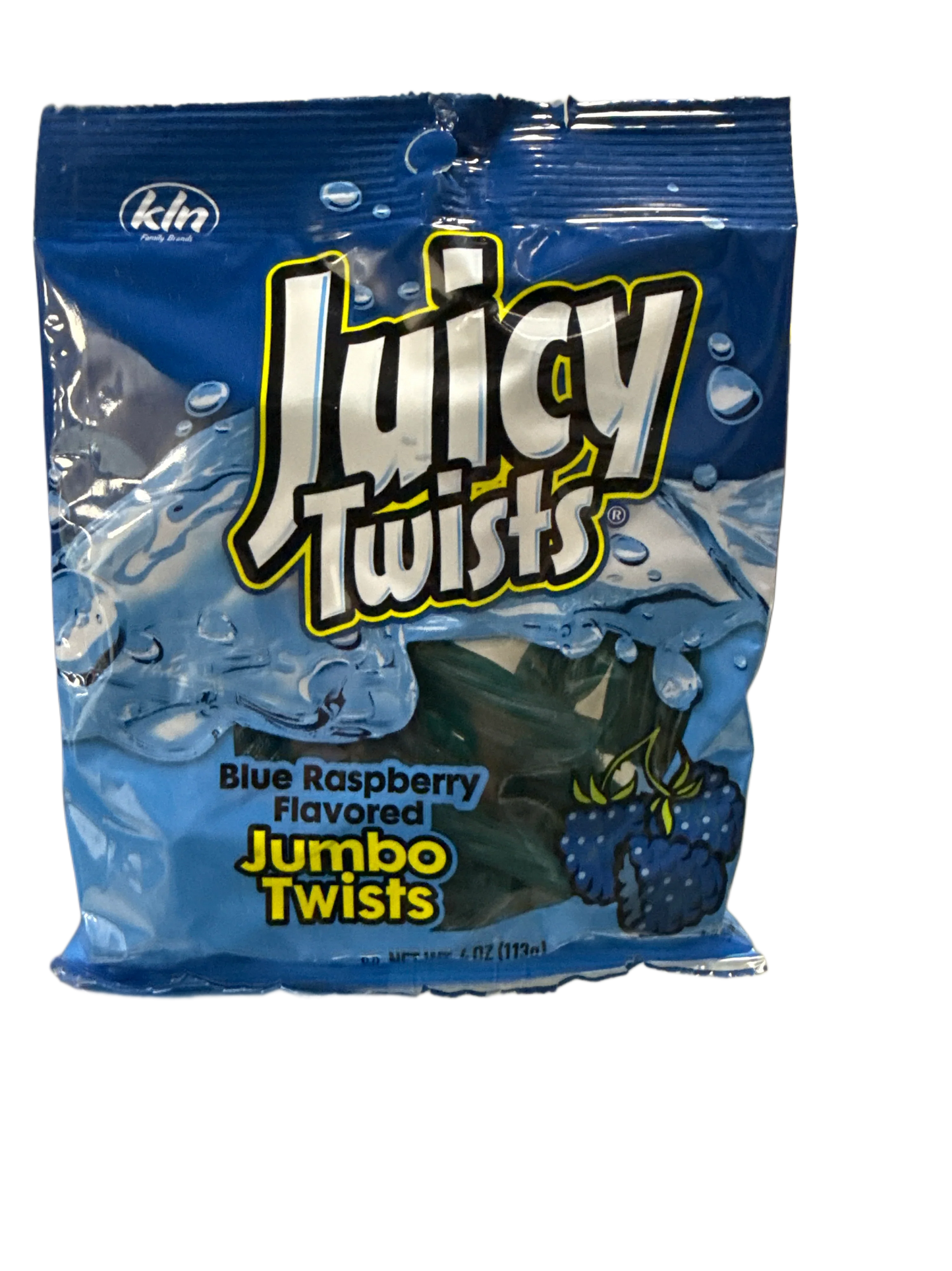 Juicy Twists Blue Raspberry Flavour Candy 113G - U.S Edition