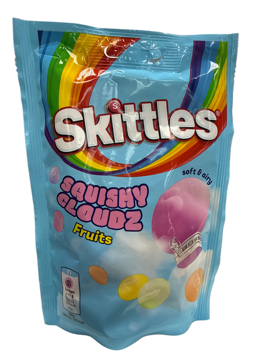 Skittles Squishy Cloudz Fruits - 94G - U.K Edition