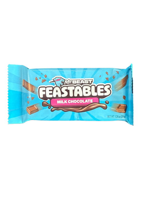 Feastables Mr Beast Chocolate con Leche 35G - Edición EE. UU.