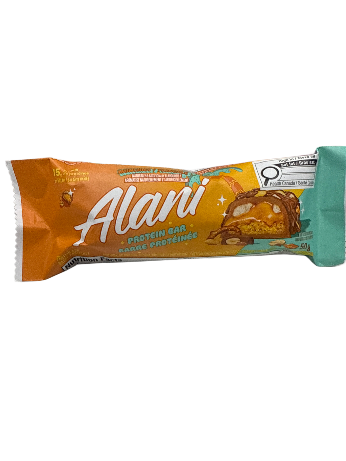 Barre Protéinée Alani Munchies 50G - Édition Canadienne
