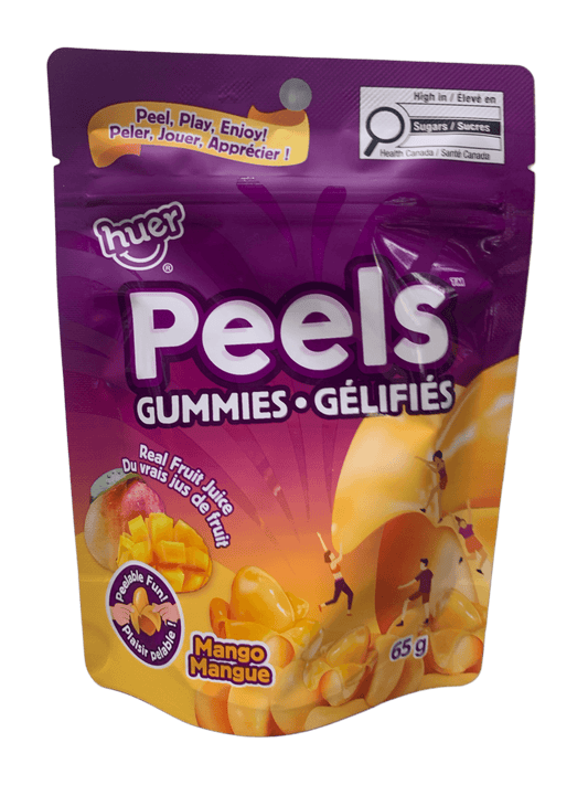 Huer Peel Gummies Mango 65G - Canada Edition