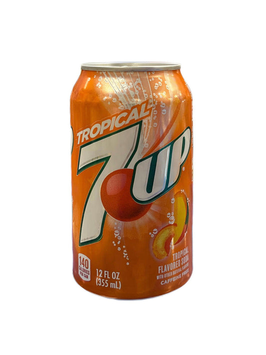 7UP Tropical Can 355ML - Extreme Snacks
