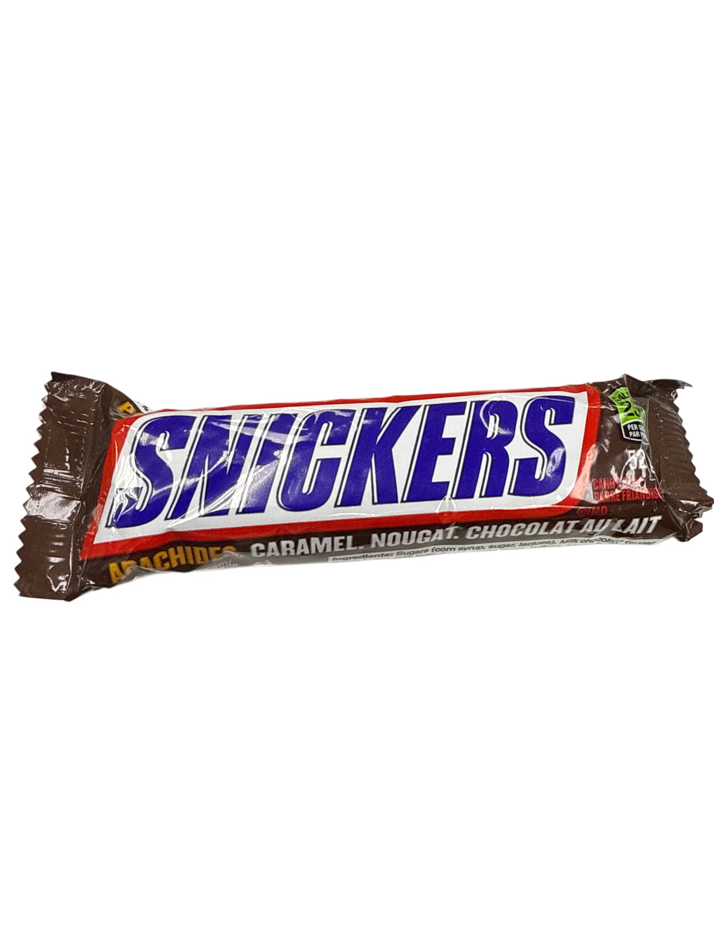 Snickers Chocolat Original 52G - Édition Canadienne
