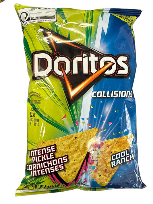 Doritos Collisions Intense Pickle And Cool Ranch 65G - Canadian Edition