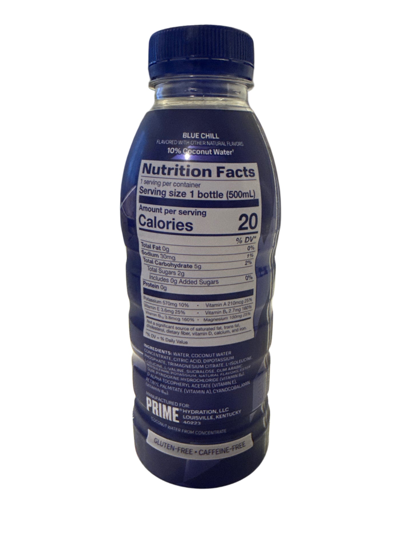 Prime Hidratación Edición Limitada WWE SmackDown 500ML - Edición EE.UU.