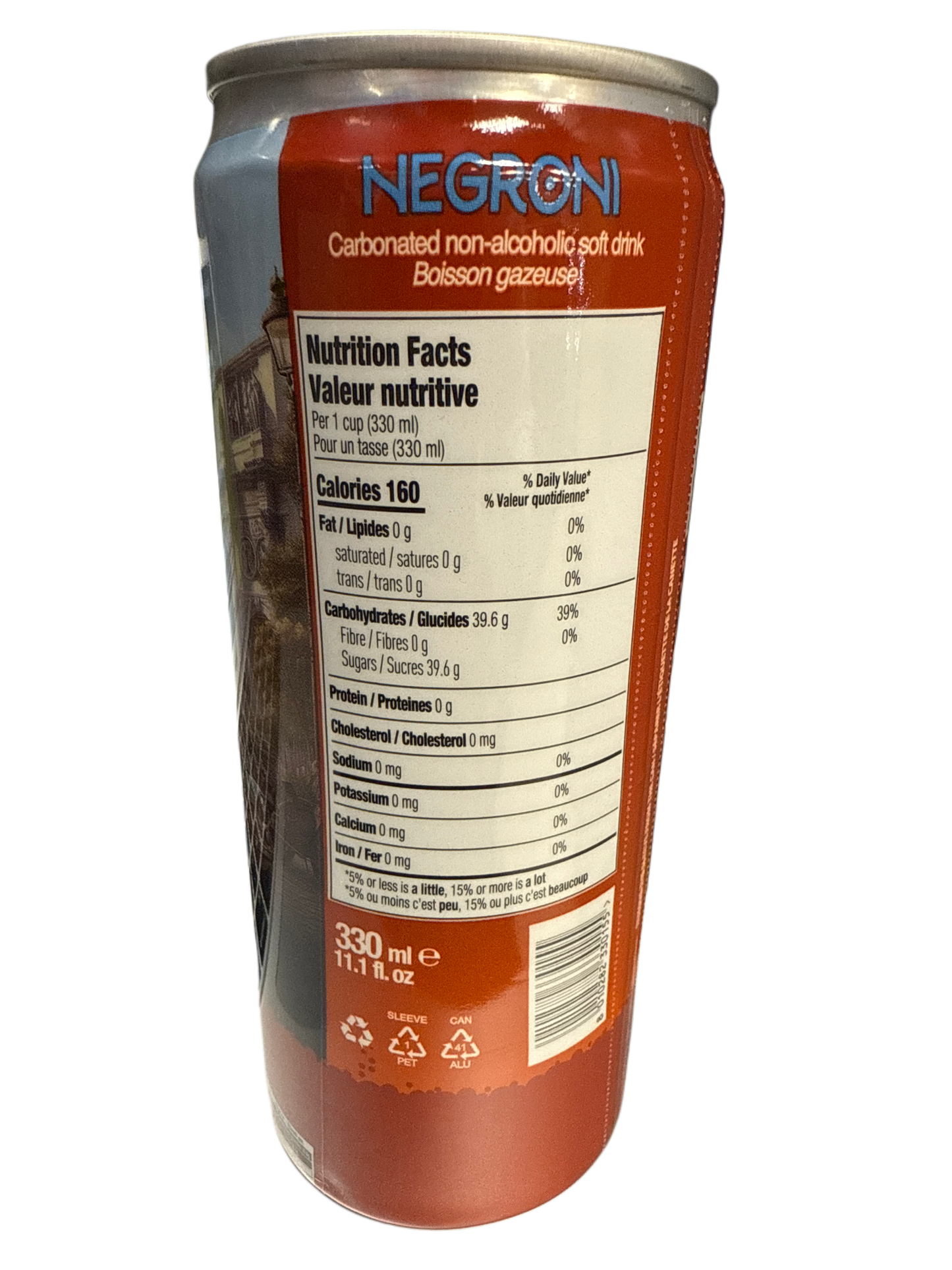 La Dolce Vita Negroni Soda 330ML - Italienische Ausgabe