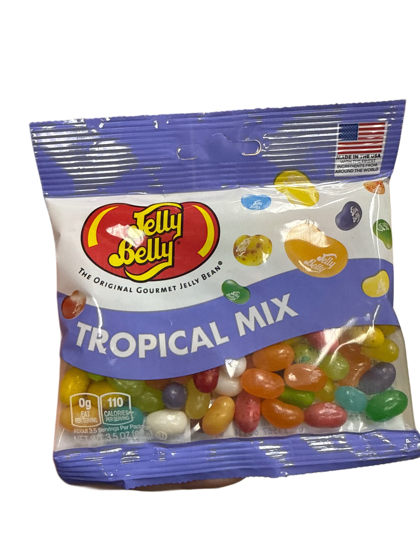 Jelly Belly Tropisk Blandning Gelébönor 99G - USA-utgåva