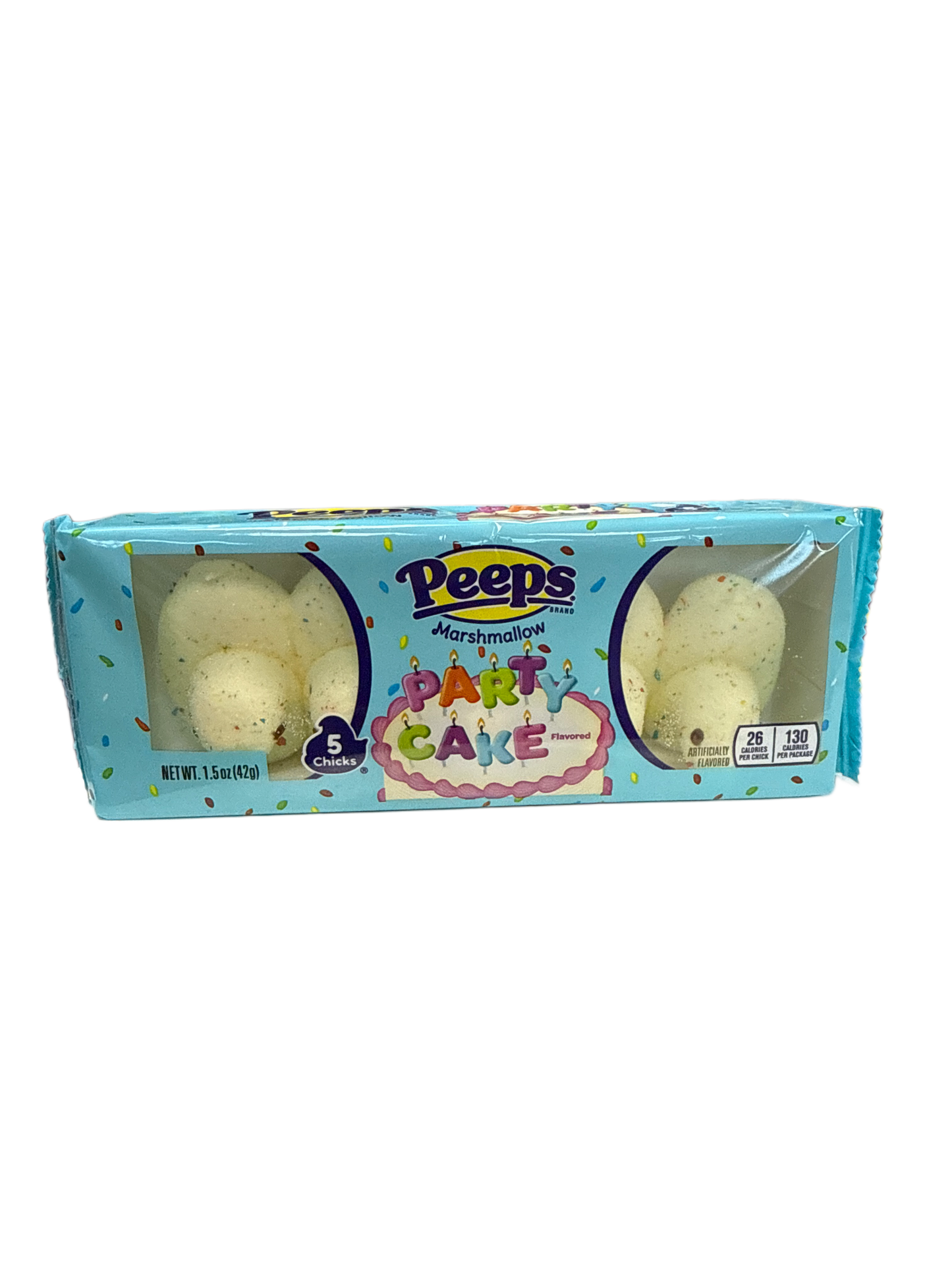 Peeps Party Cake Flavoured Easter Marshmallows 42G - U.S Edition