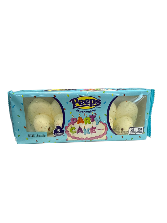 Peeps Party Cake Flavoured Easter Marshmallows 42G - U.S Edition