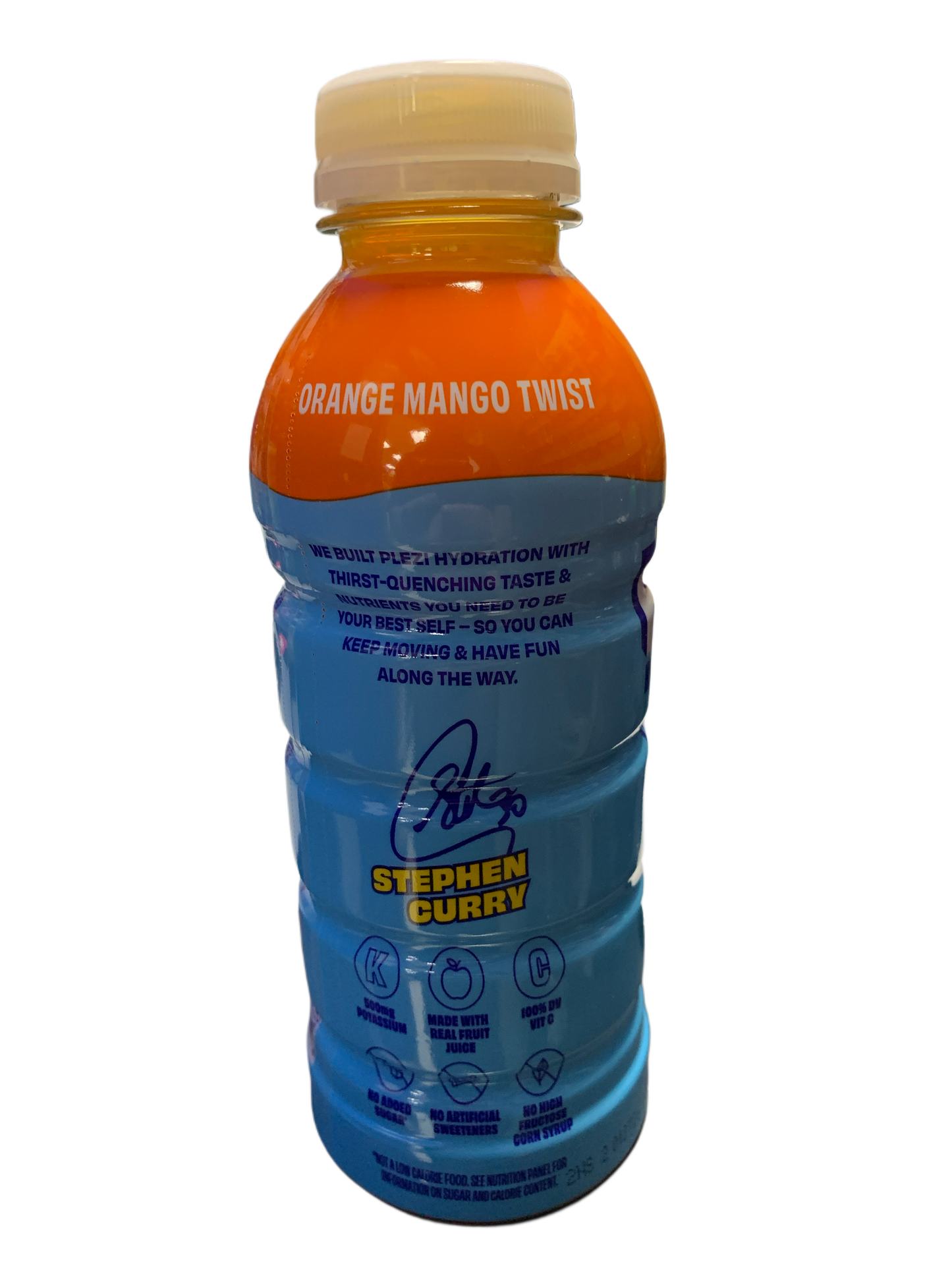 Plezi Hydration (Stephen Curry) Orange Mango Twist Flavour 500ML - U.S Edition