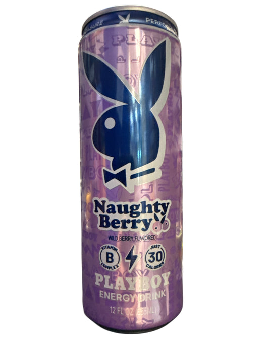 Playboy Naughty Berry Energy Drink 355ML - U.S Edition