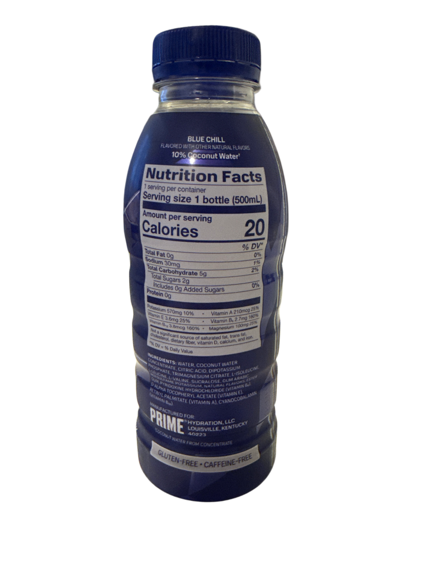 Prime Hidratación Edición Limitada WWE SmackDown 500ML - Edición EE.UU.