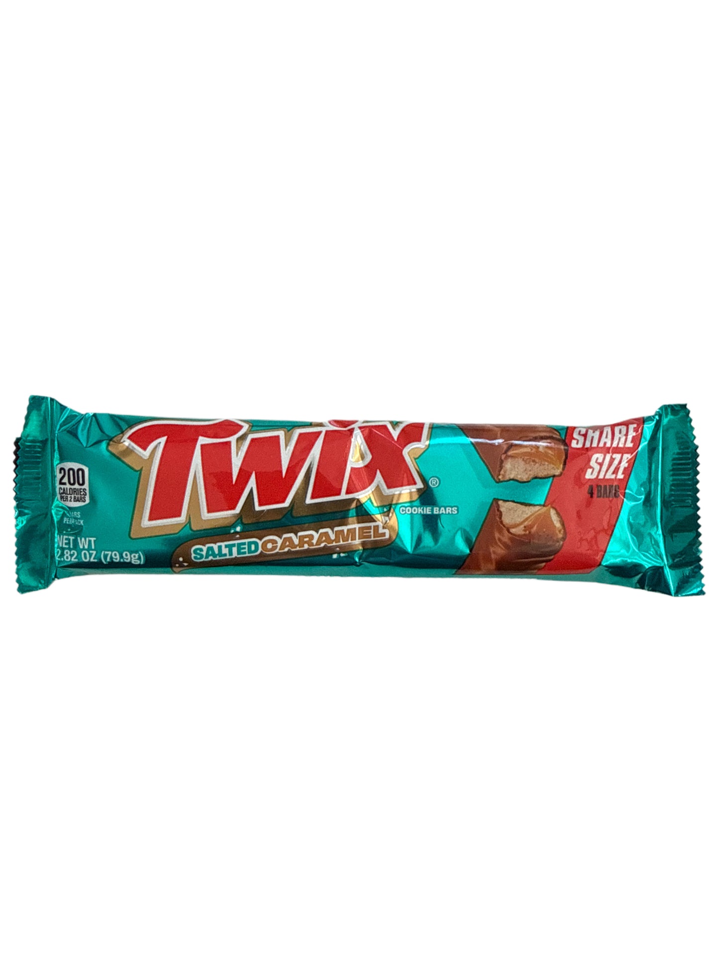 Twix Salted Caramel Share Size Cookie Bar 79.9G - U.S Edition