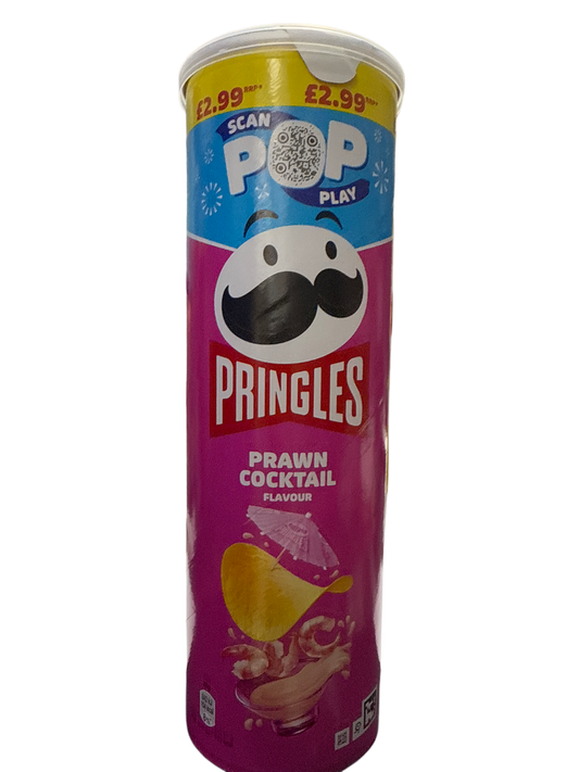 Pringles Prawn Cocktail 165G - U.K Edition