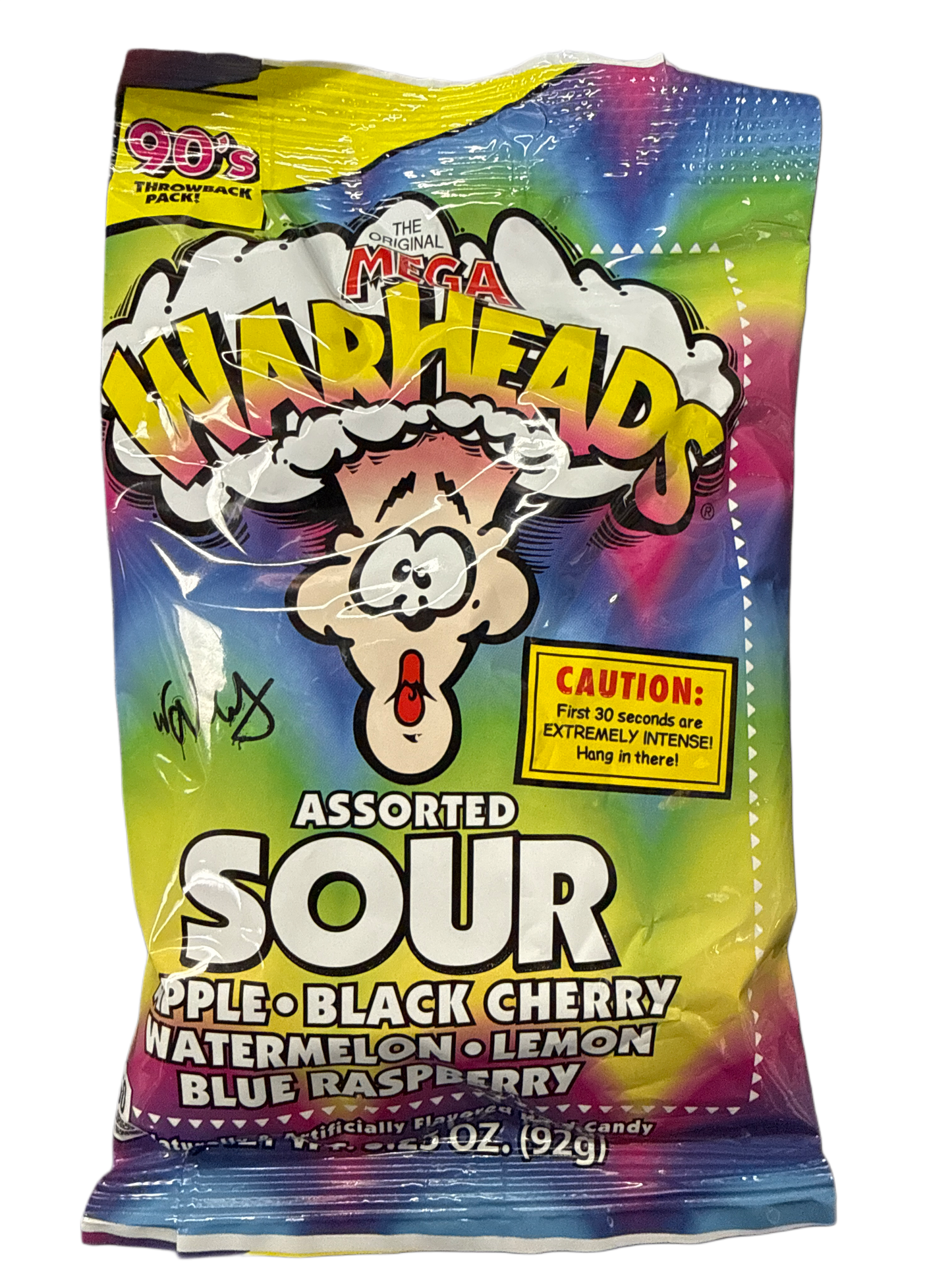 Mega Warheads Dulces Ácidos Variados de los 90 92G - Edición México