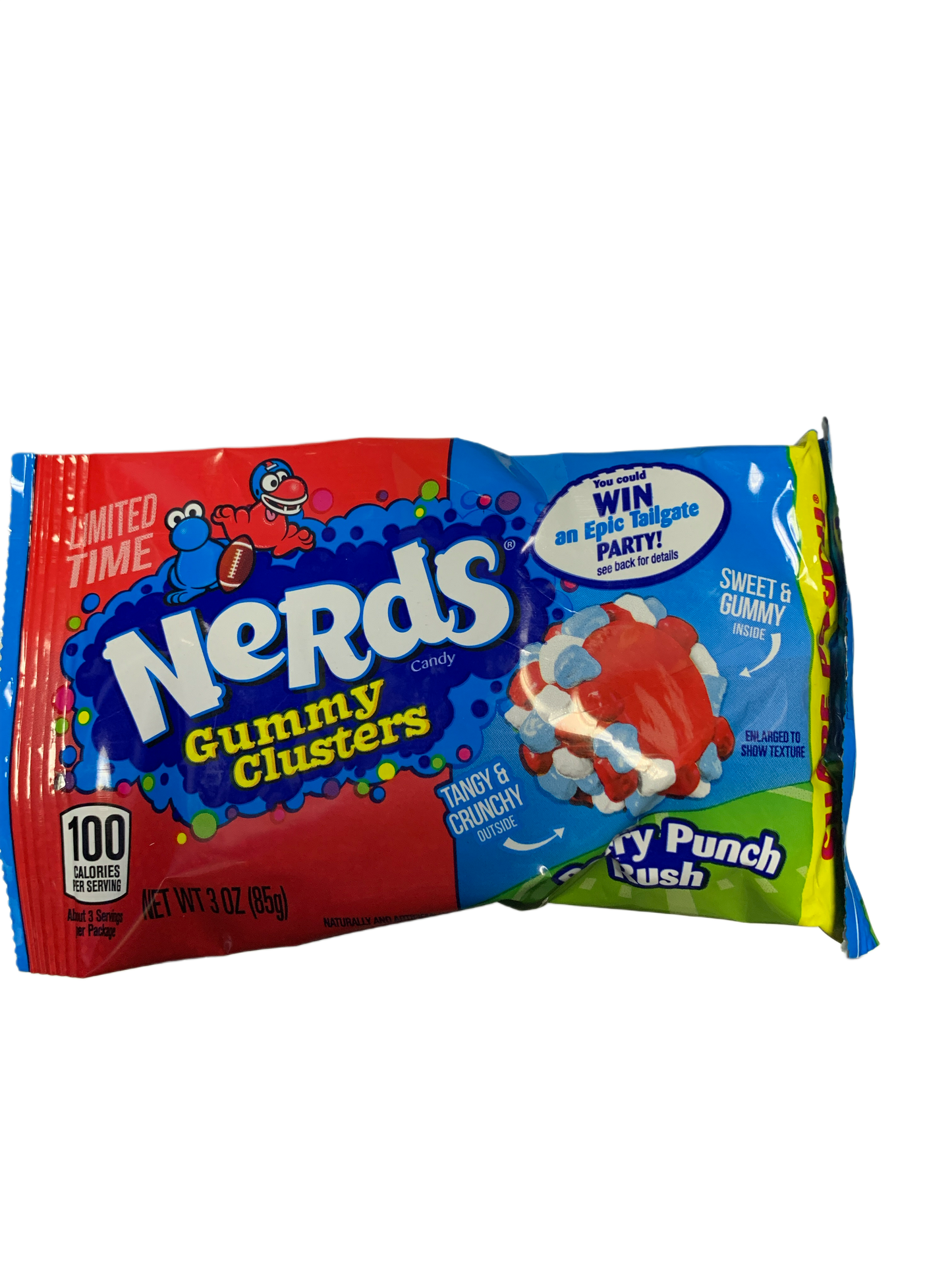 Nerds Gummy Clusters Berry Punch Rush Share Pack 30G - U.S Edition