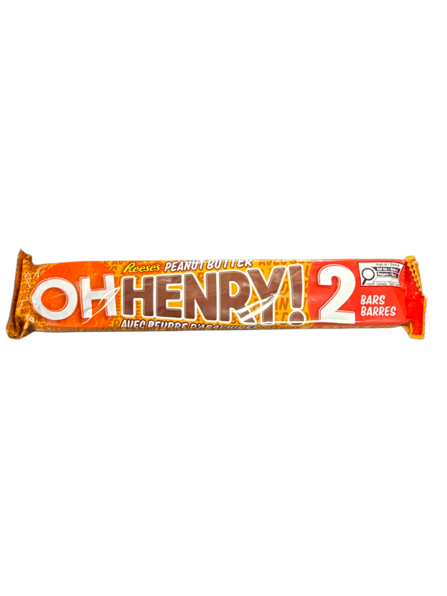 OH Henry King Size Reeses Peanut Butter 85G - Canadian Edition