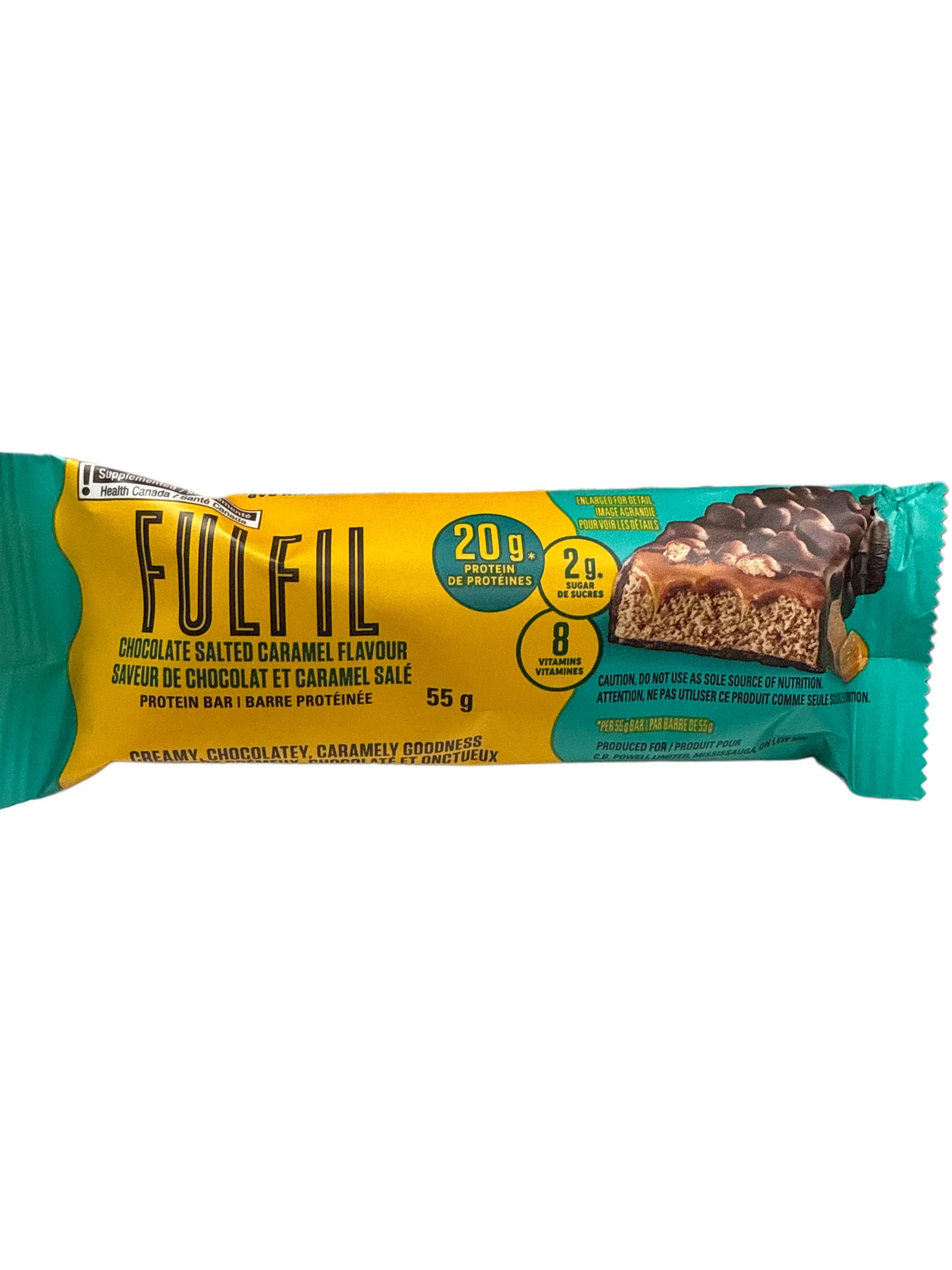 Fulfil Protein Bar Chocolate Salted Caramel 55G – U.S Edition
