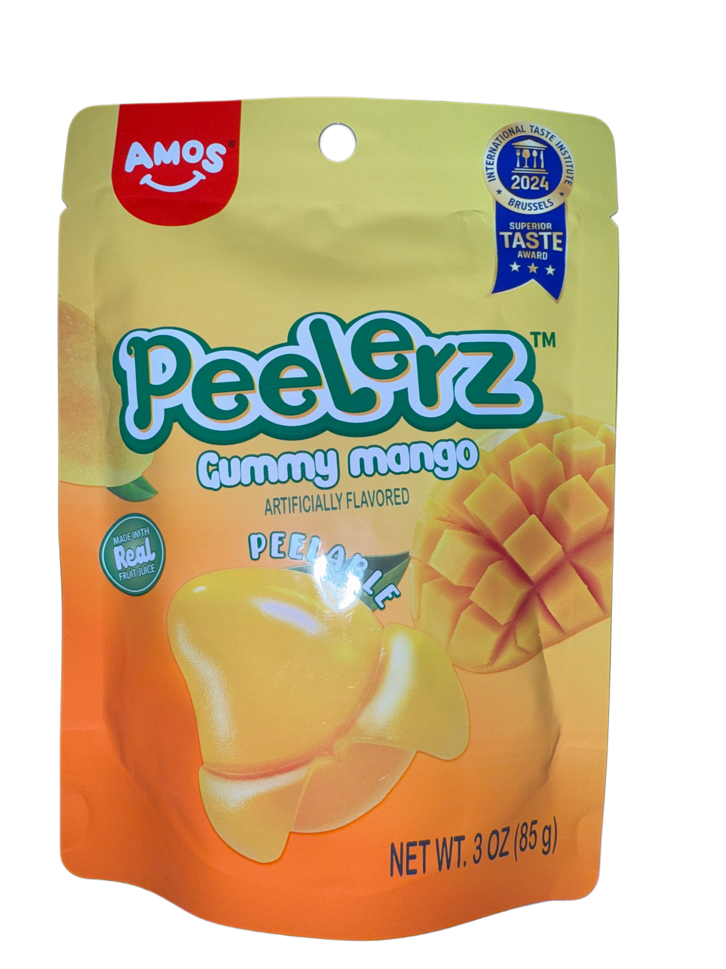 Amos Peelerz Gummy Mango 85G - U.S Edition