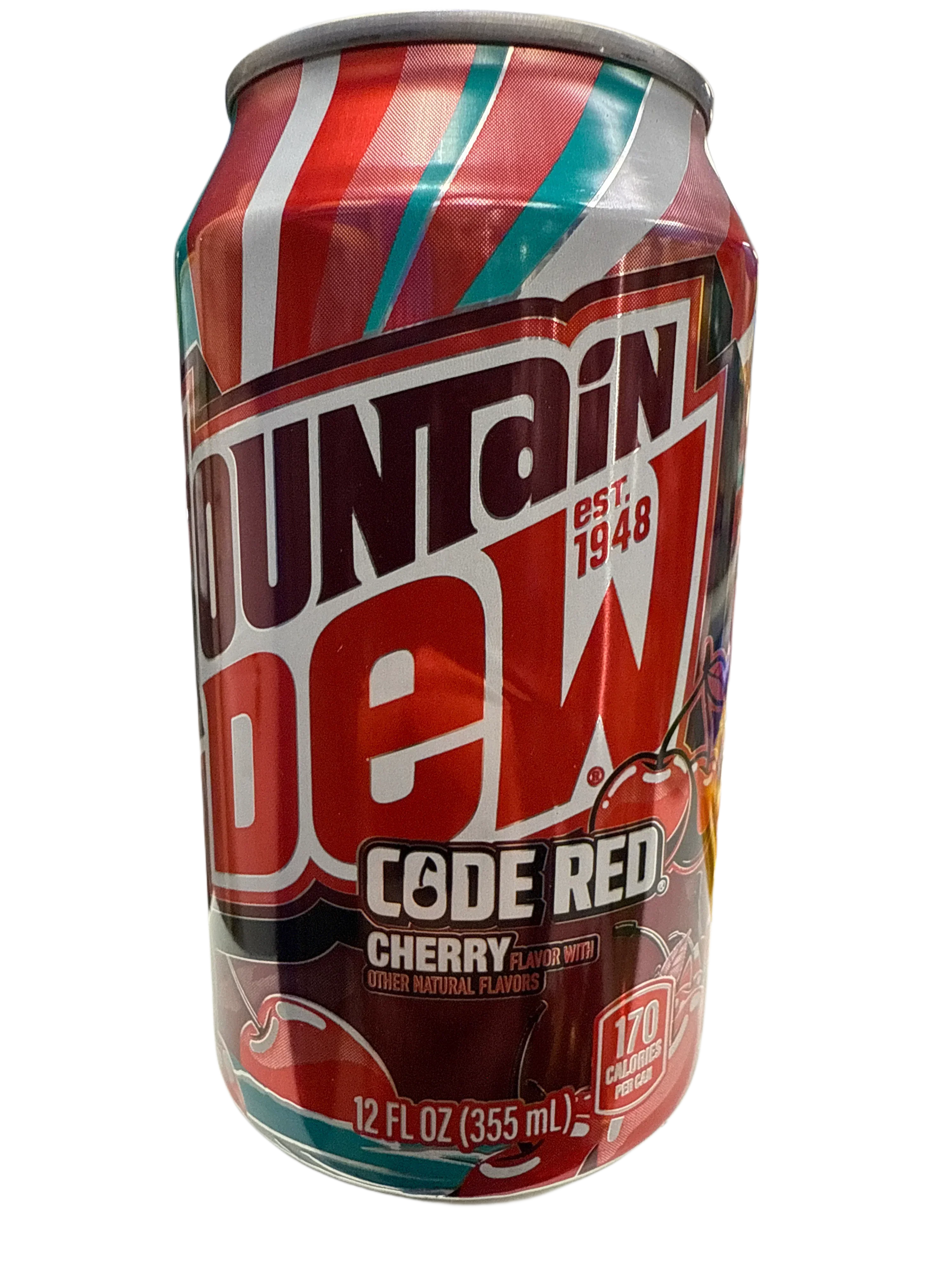 Mountain Dew Code Red Can 355ML
