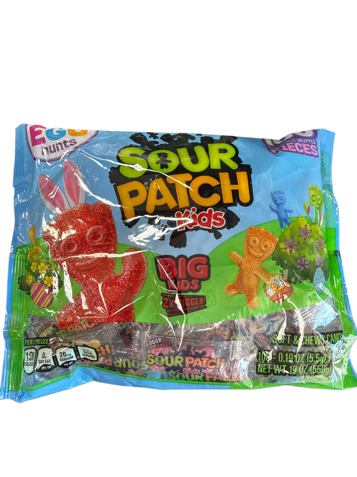 Sour Patch Kids Easter Egg Hunt Big Bag 550G - U.S Edition