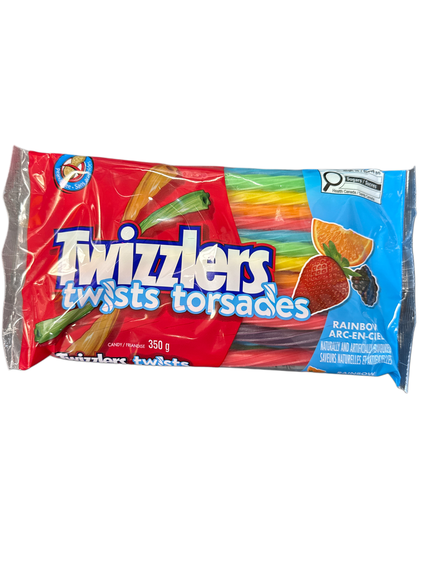 Twizzlers Rainbow Twists 350G - Canadian Edition