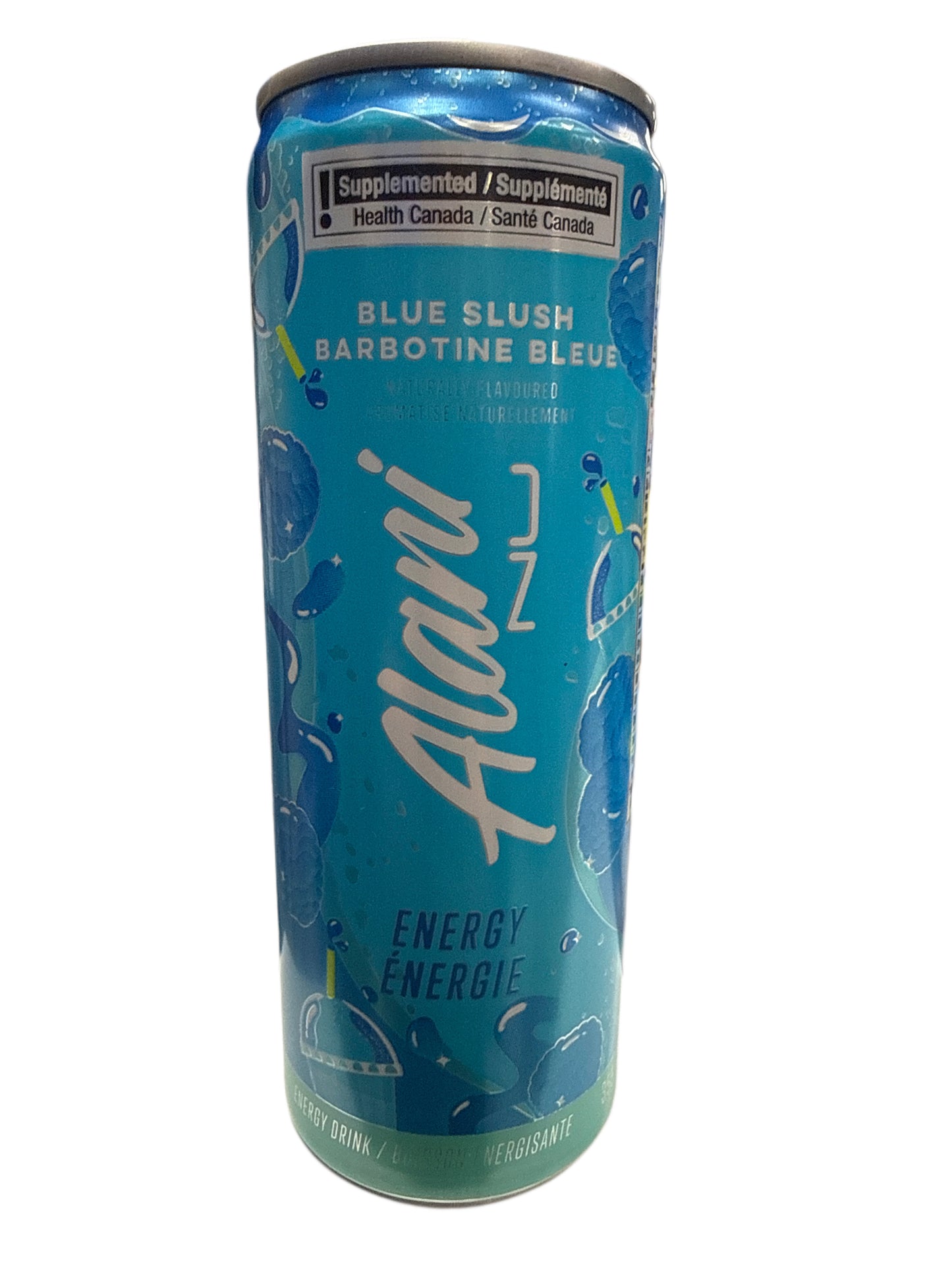 Alani Nu Zero Sugar Blue Slush Energy Drink 355ML - Canadian Edition