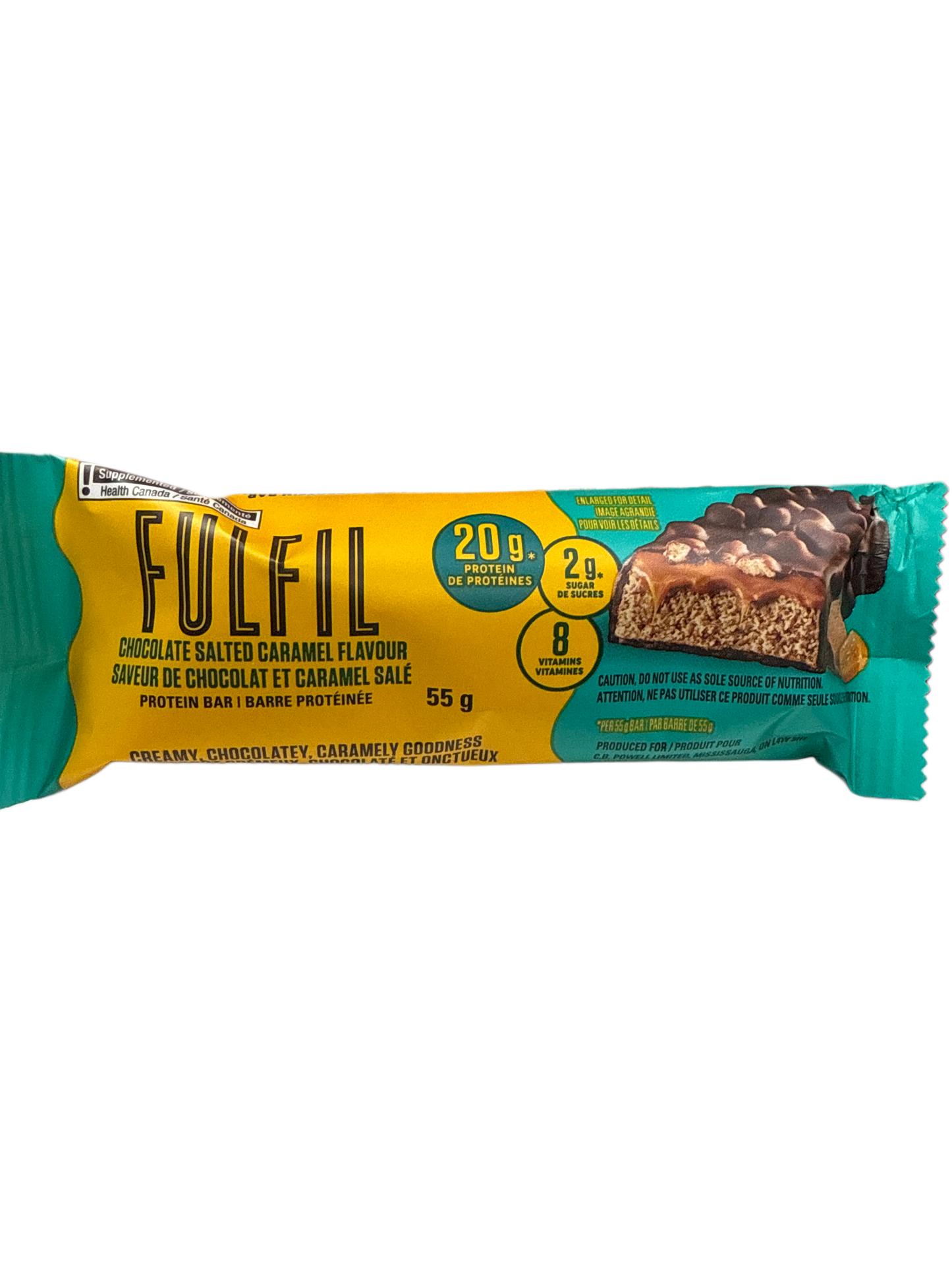 Fulfil Protein Schokolade Gesalzener Karamell Geschmack 55G U.S. Ausgabe