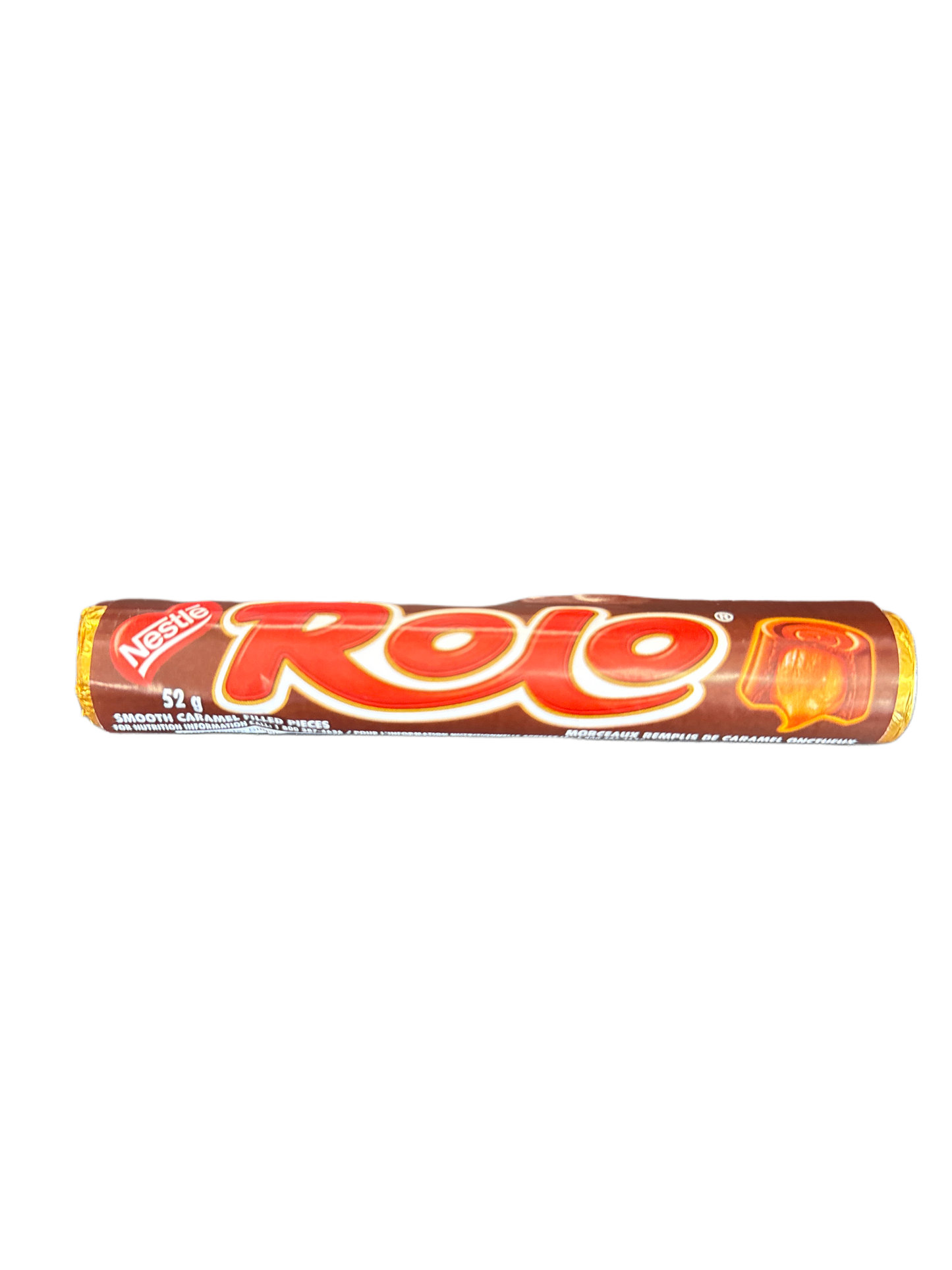 Rolo Cioccolato Morbido Pezzi Ripieni di Caramello 52G - Edizione Canadese