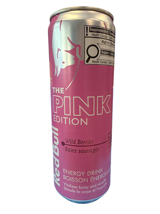 Red Bull Pink Edition Wild Berries Energy Drink 355ML - Canadian Edition
