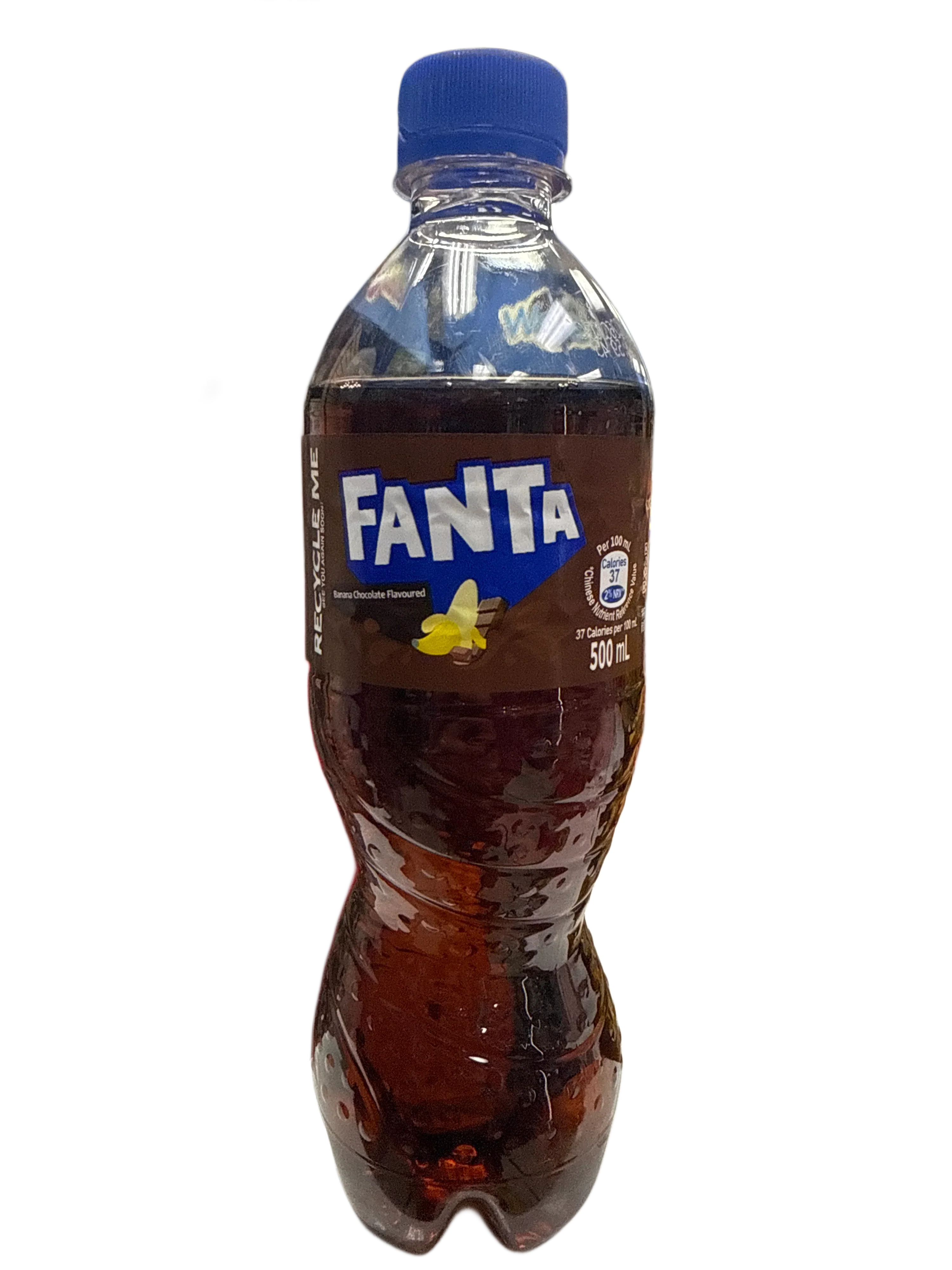 Fanta Banana Chocolate 500ML Rare Chinese Edition Soda Canada fanta-banana-chocolate-500ml-rare-chinese-edition-soda-canada