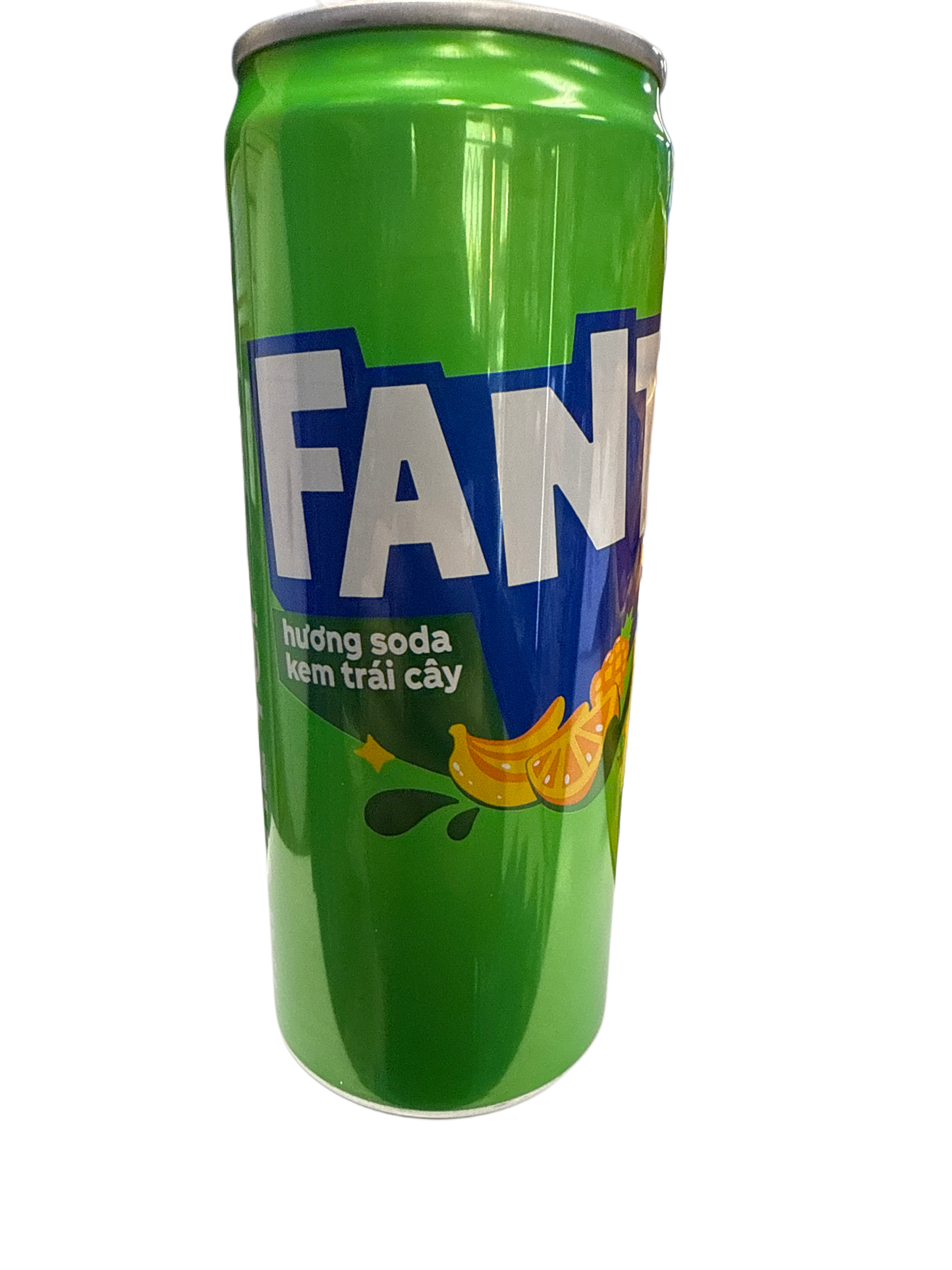 Fanta Soda Crema Bebida Huong 320ML Edición Vietnamita