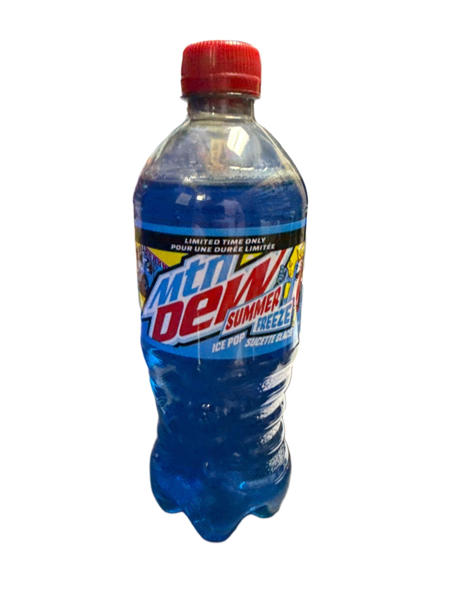 Mountain Dew Summer Freeze Ice Pop Flavoured Beverage 591ML - Canadian Edition