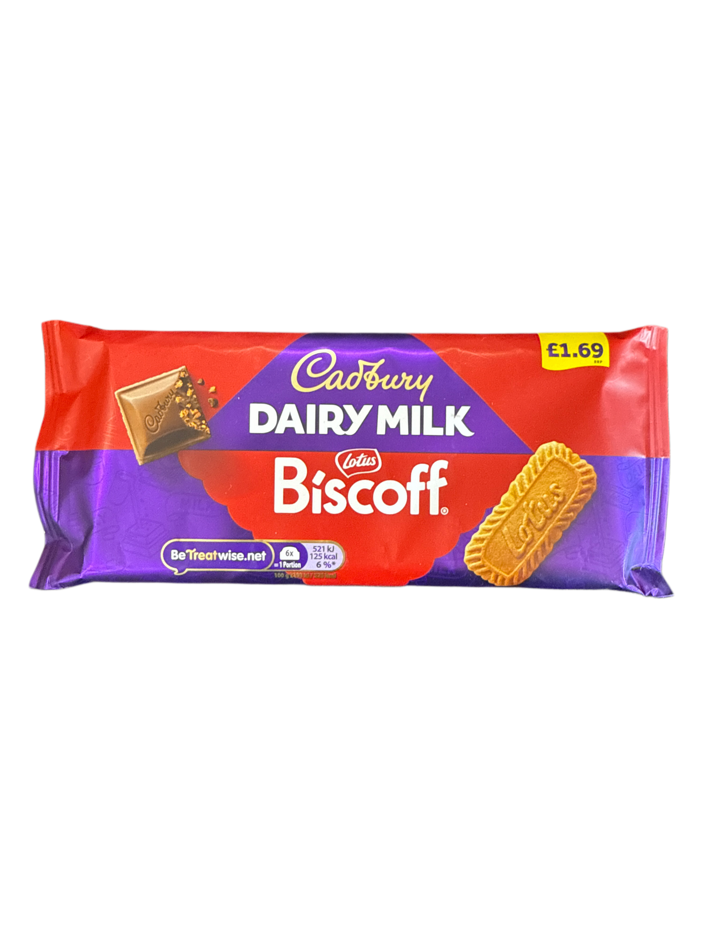 Cadbury Dairy Milk Biscoff 95G - U.K Udgave