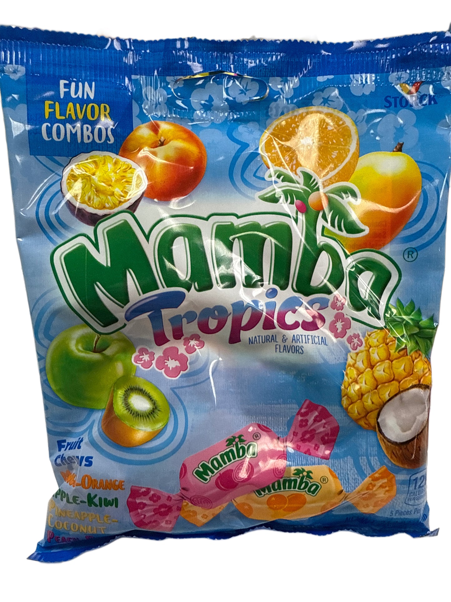 Mamba Tropics Chewy Candy 100G - U.S Edition