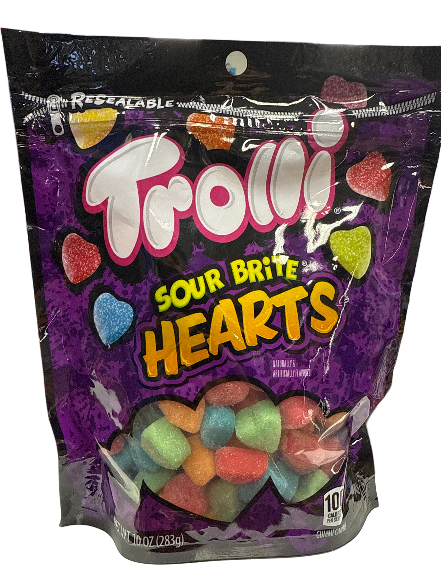 Trolli Sour Brite Hearts 283G - U.S Edition
