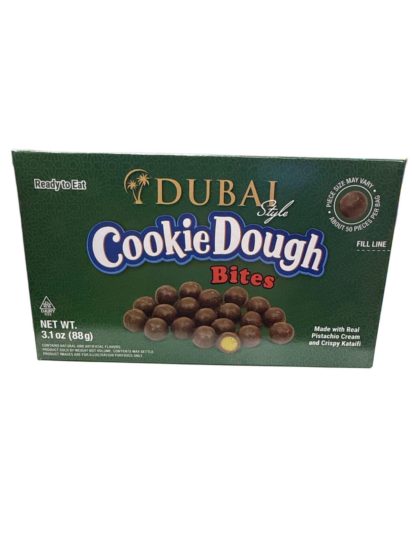 Dubai Cookie Dough Bites 88G - U.S Edition