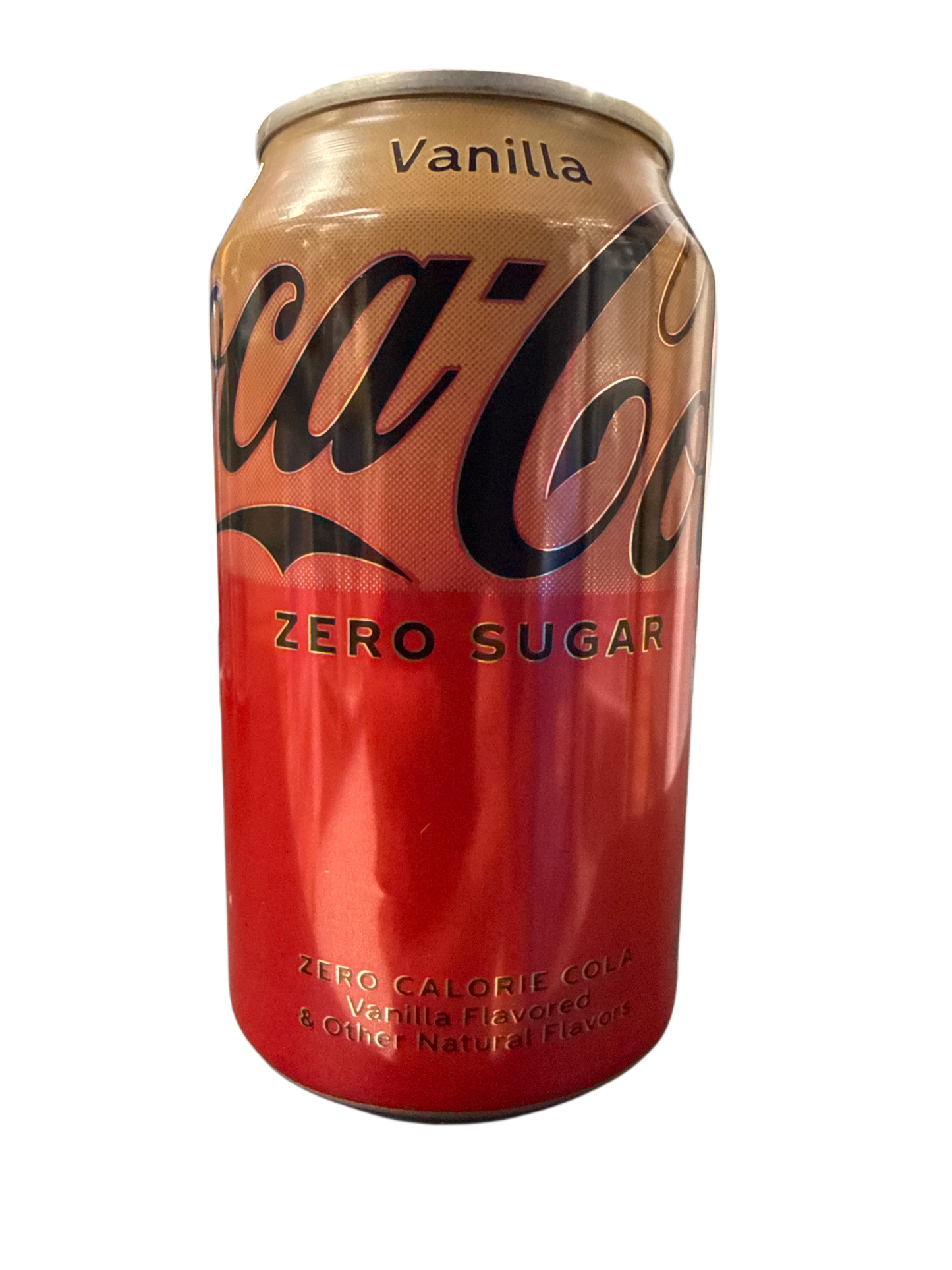 Lata de Coca Cola Cero Azúcar con Sabor a Vainilla 355ML - Edición EE. UU.