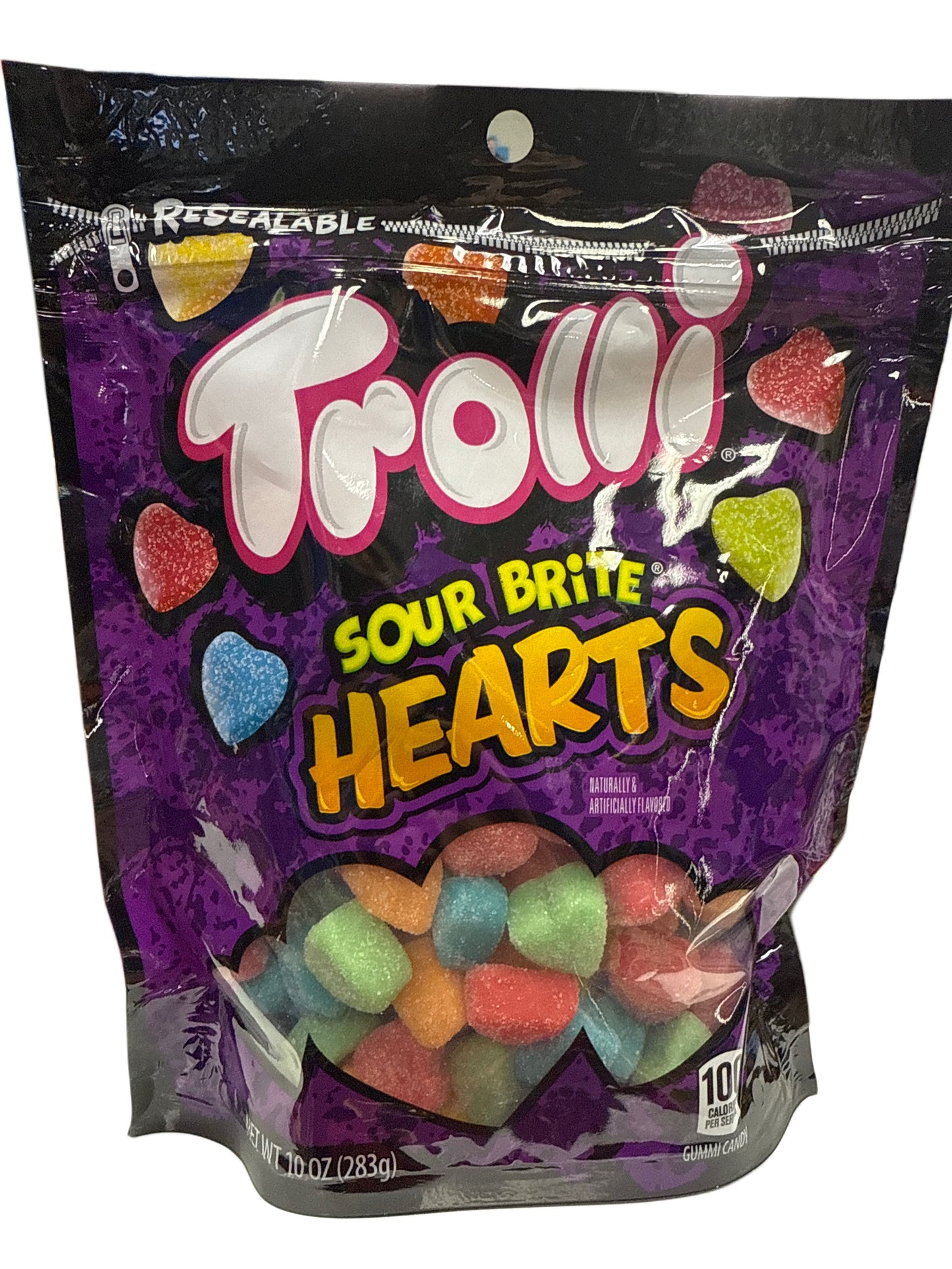 Trolli Sour Brite Hearts 283G - U.S Edition