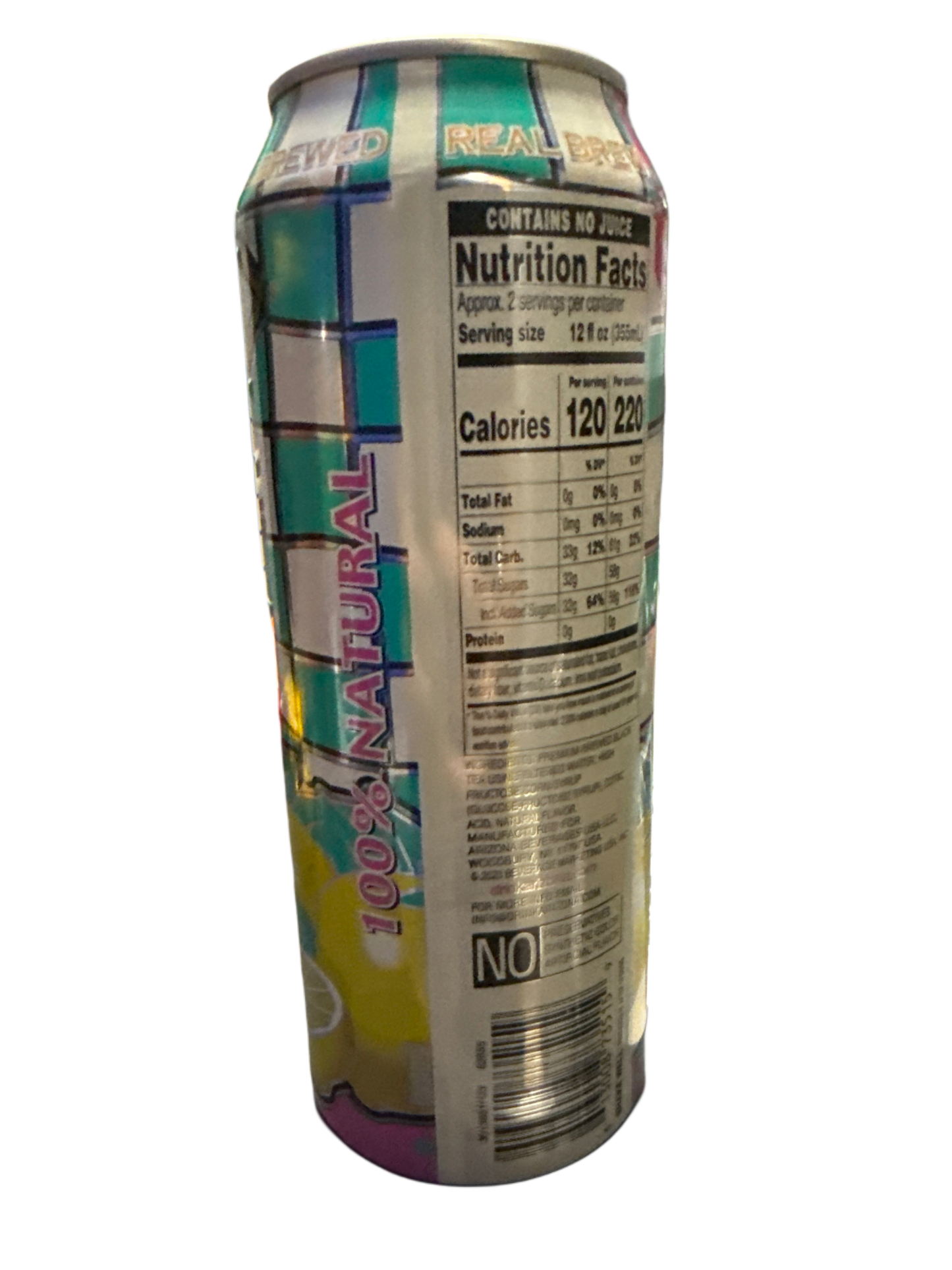 Arizona Iced Tea With Lemon Flavour 650ML - U.S Edition