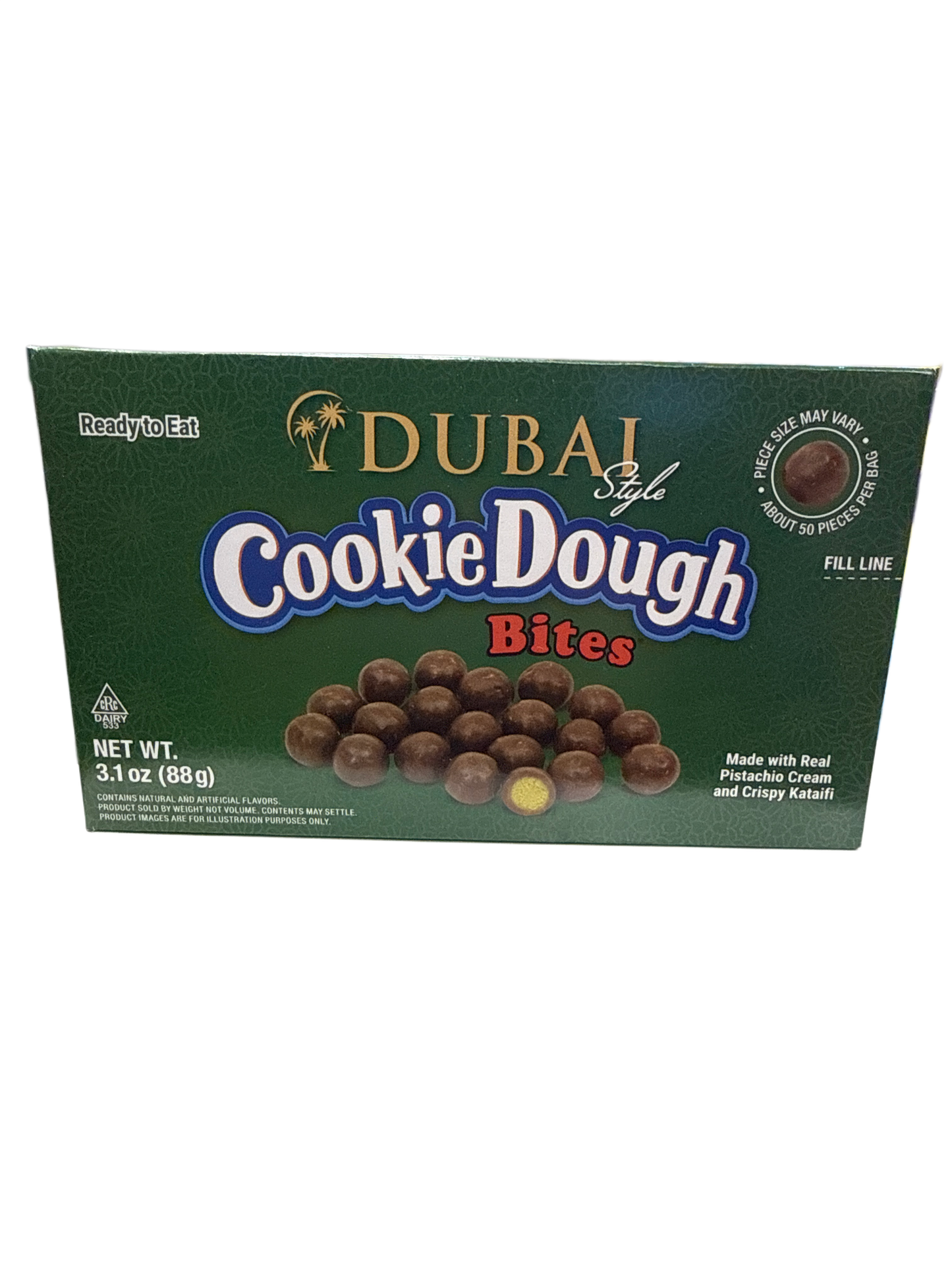 Dubai Cookie Dough Bites 88G - U.S Edition