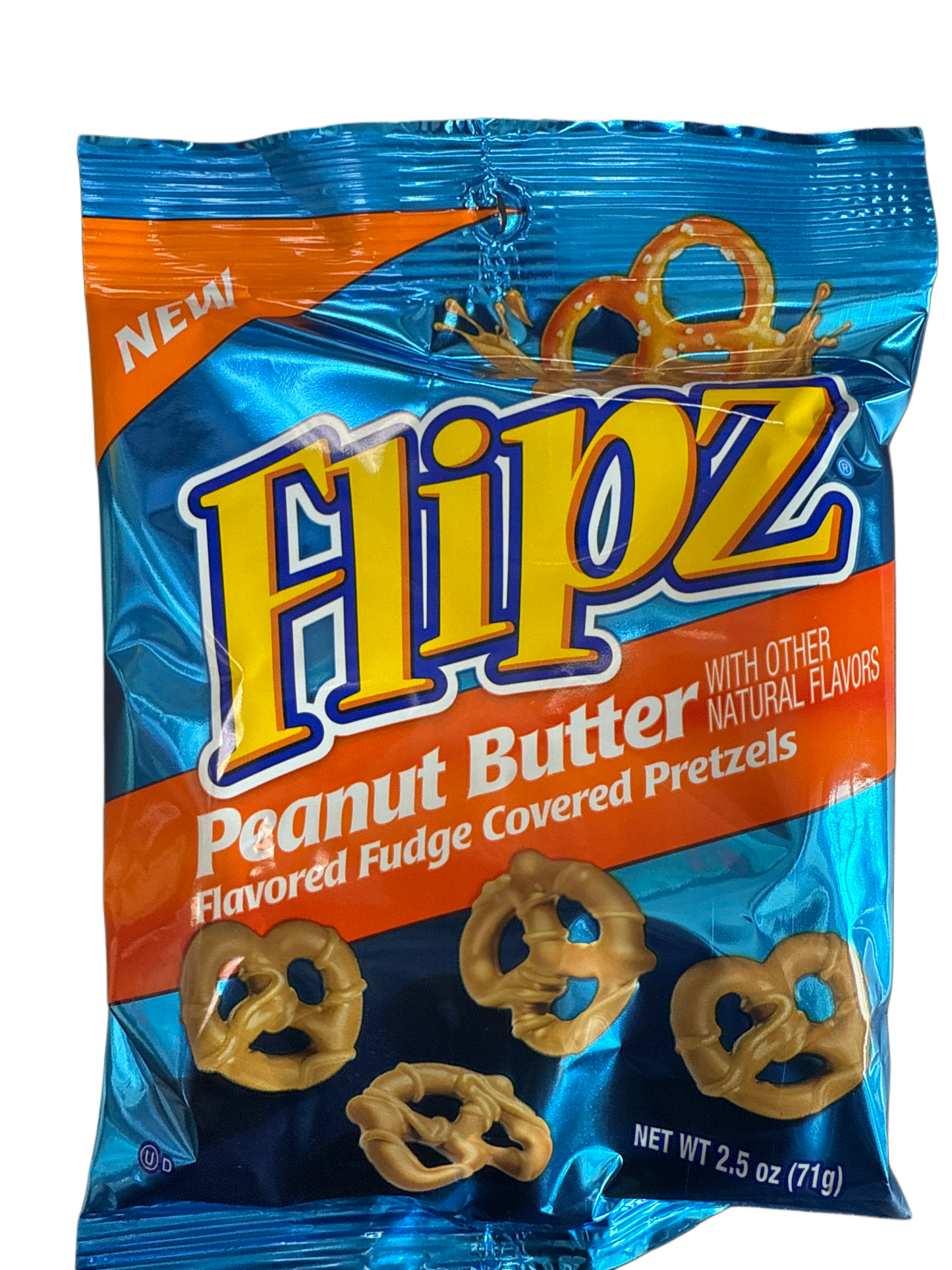 Flipz Peanut Butter Fudge Covered Pretzels 71G - U.S Edition