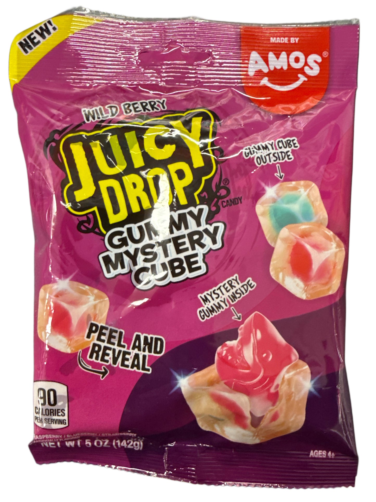 مكعب غامض من علكة التوت البري الطازج 142 جرام - إصدار الصين