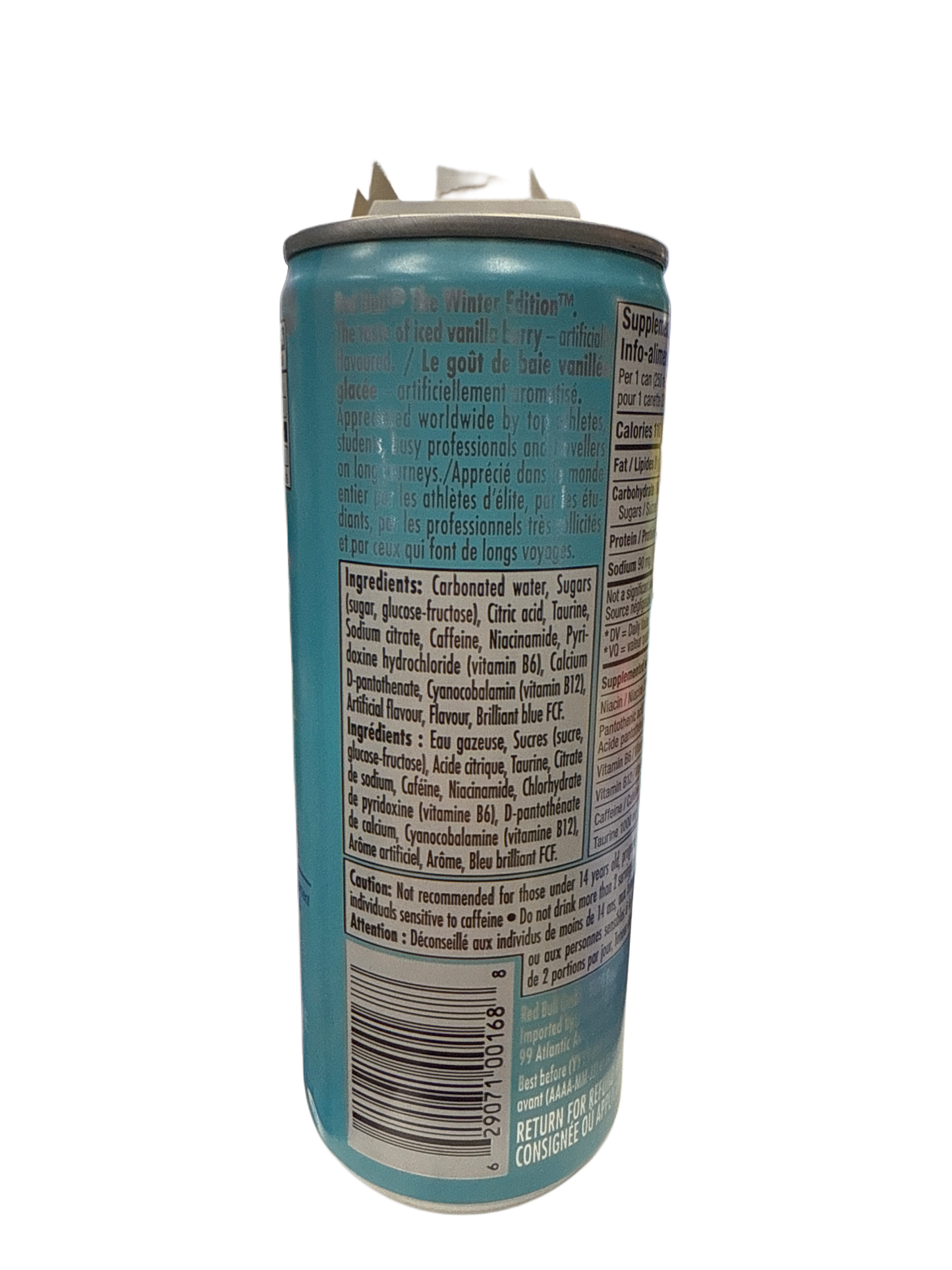 Red Bull Winter Edition Iced Vanilla Berry 250ML - Canadian Edition