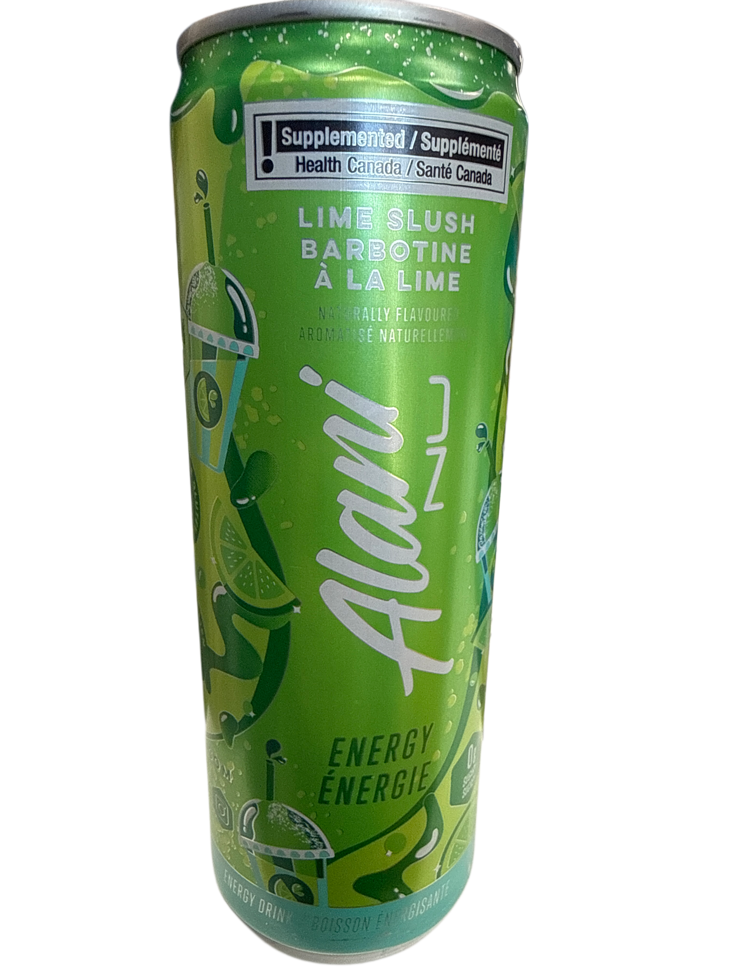 Alani Nu Zero Sugar Lime Slush Energy Drink 355ML - Canadian Edition
