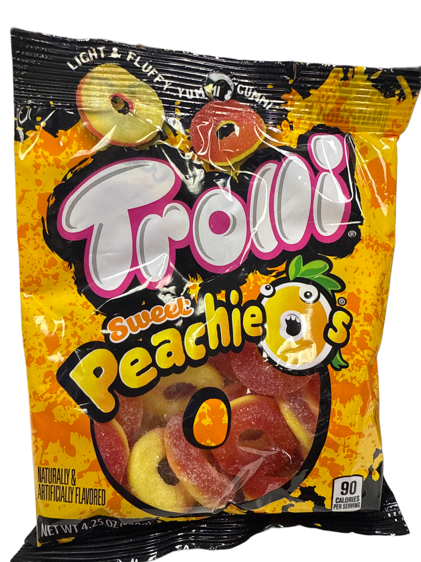 Trolli Sweet Peachy O'S 120G - U.S Edition