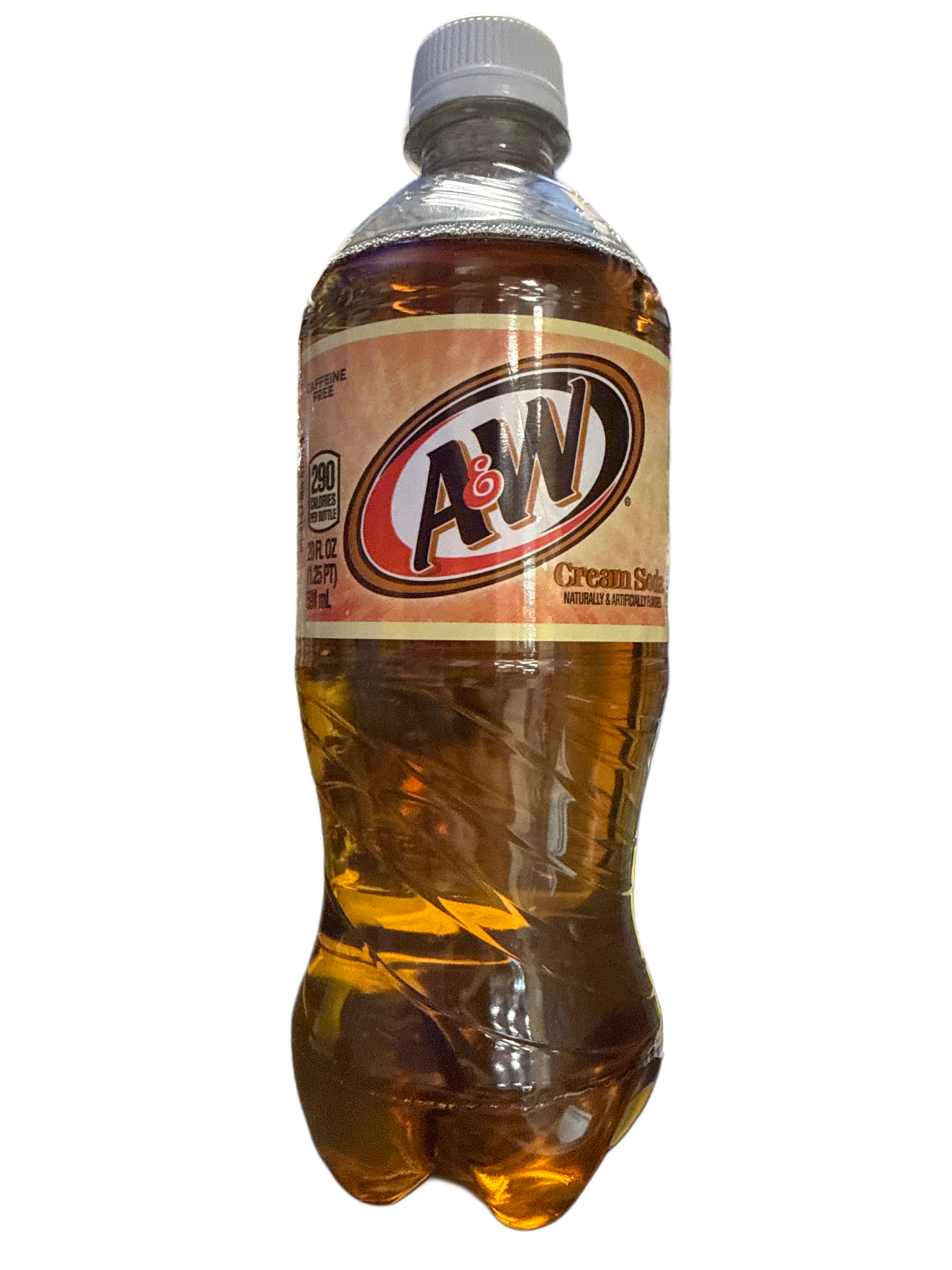 A & W Cream Soda Bottle 591ML - U.S Edition