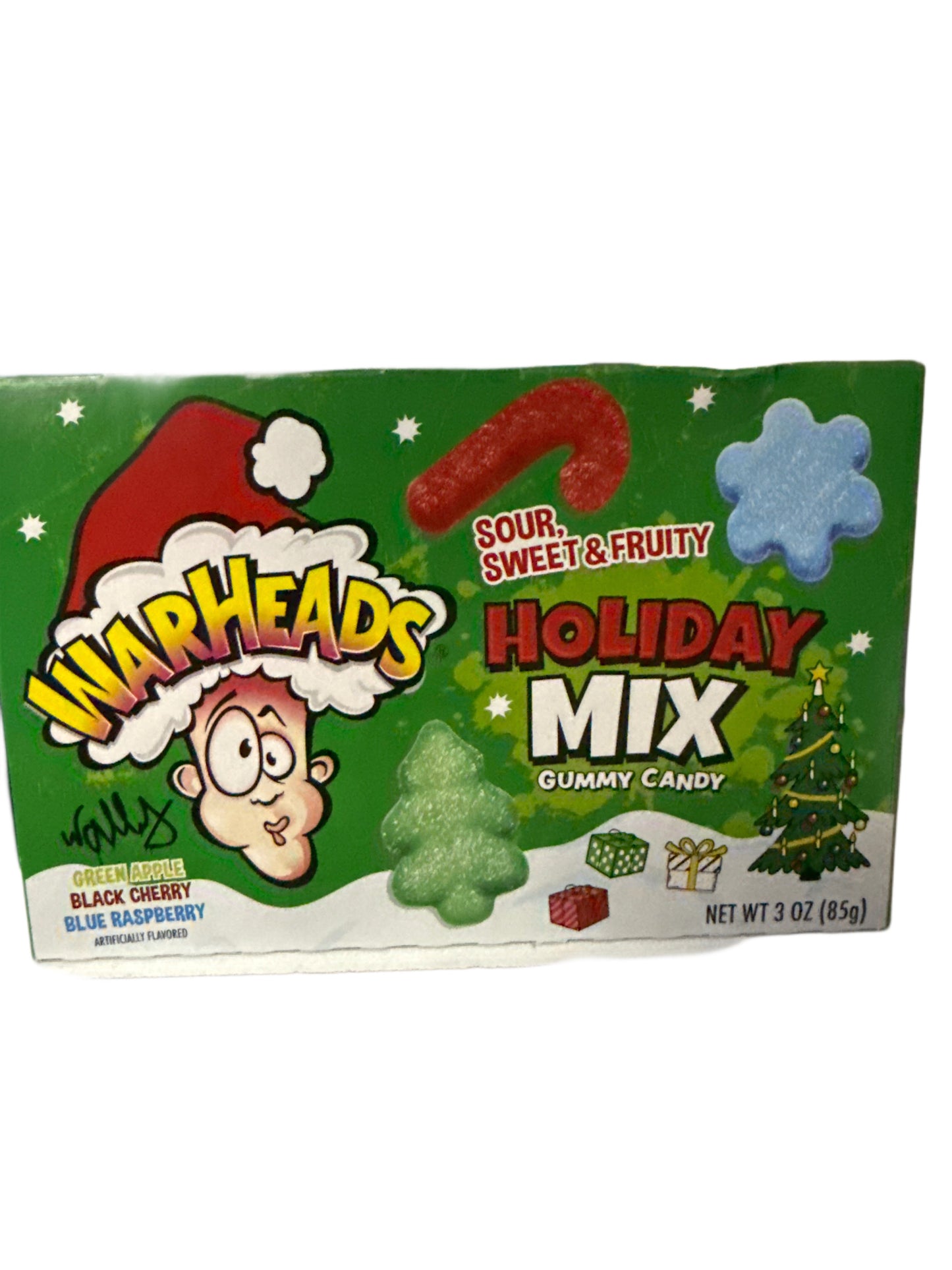 Warheads Christmas Holiday Mix Theatre Box 85G - Brazil Edition